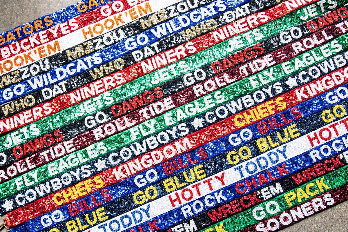 Gameday Purse Strap - stadium bag