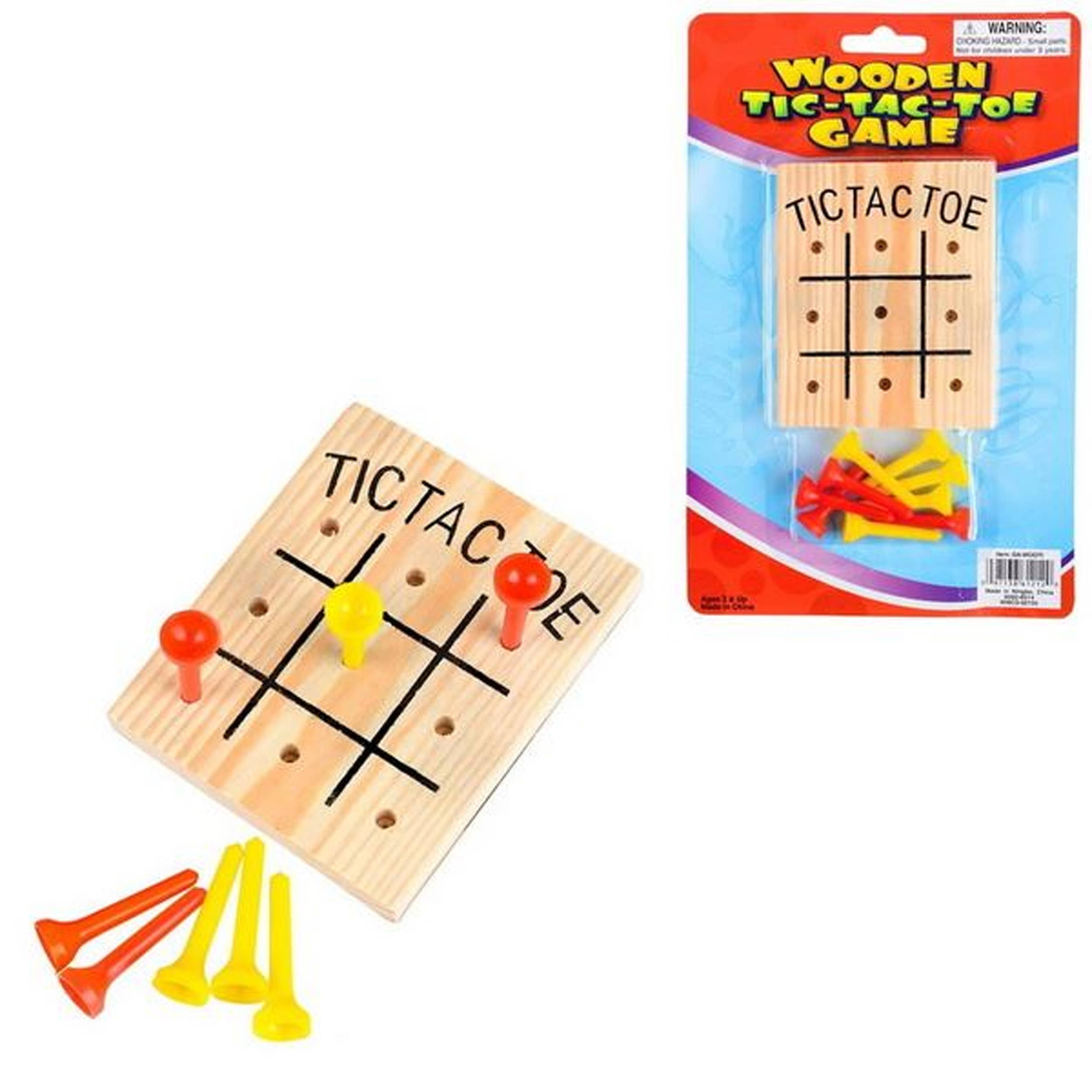 Tic Tac Toe Fidget Game Kids Toy- In Bulk