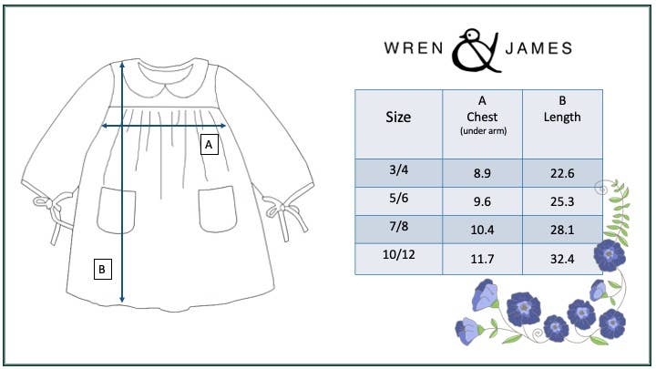 Kids Dark Teal Corduroy Pocket Bow Fall Winter Dress