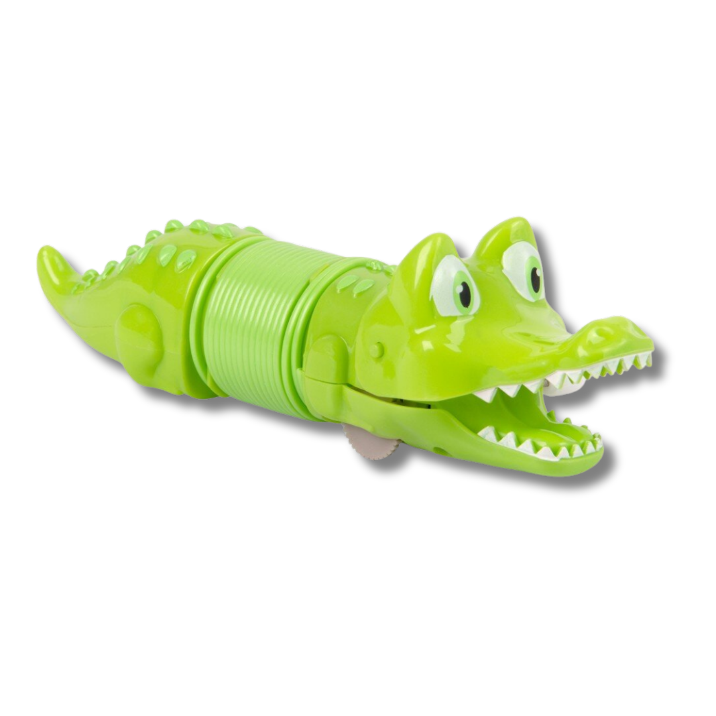 Wind Up Alligator Coil Spring Fidget Kids Toy- Assorted