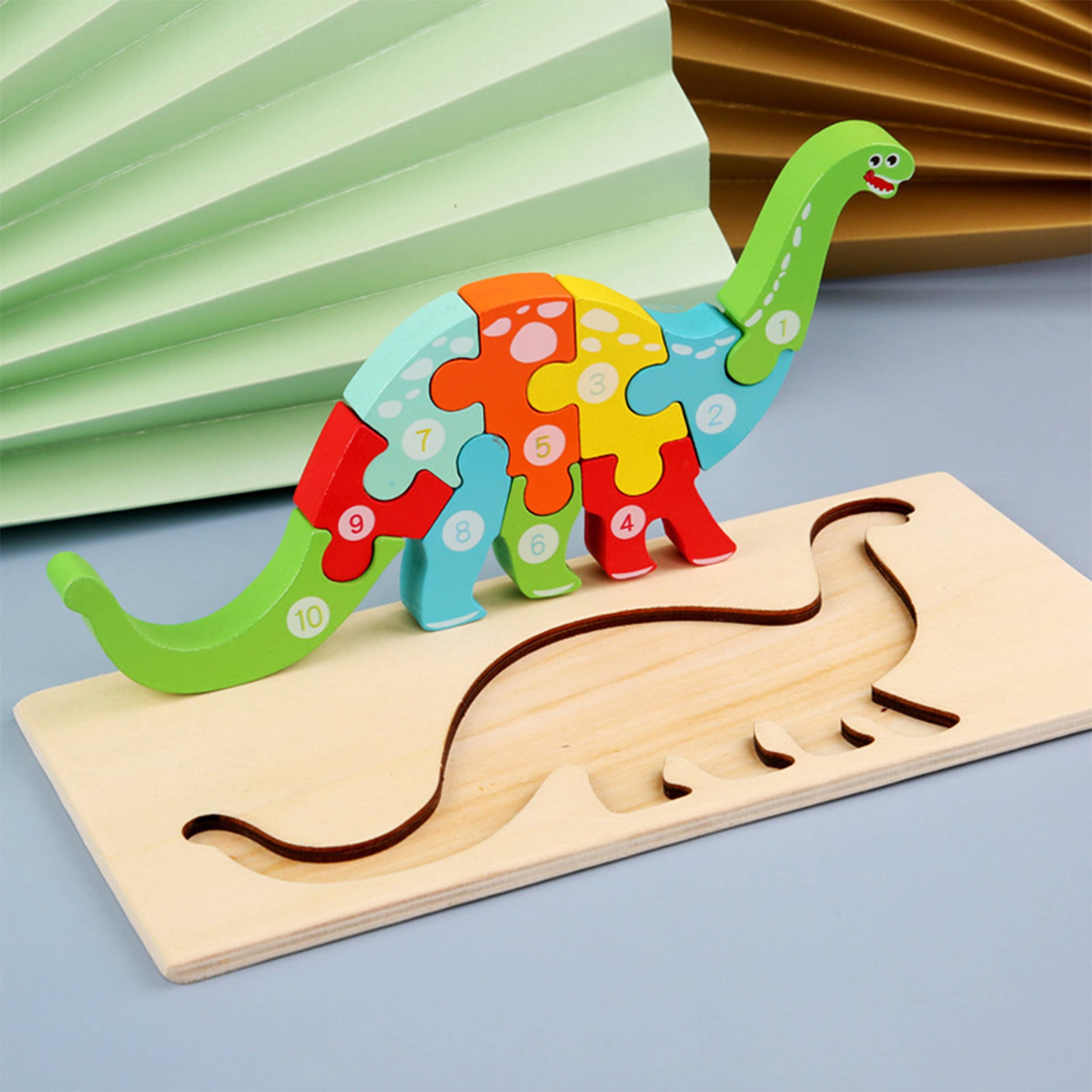 Montessori Easter Educational Wooden Puzzle Toy