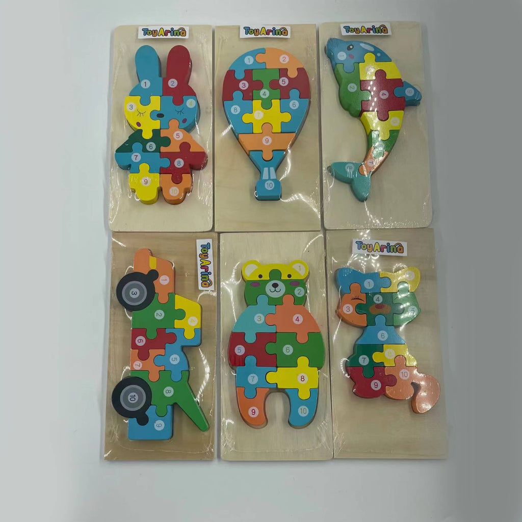 Montessori Easter Educational Wooden Puzzle Toy