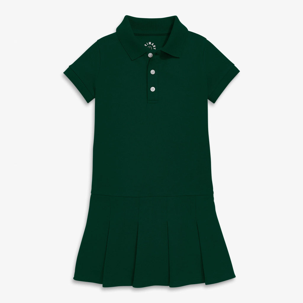 Short Sleeve Pique Polo Dress