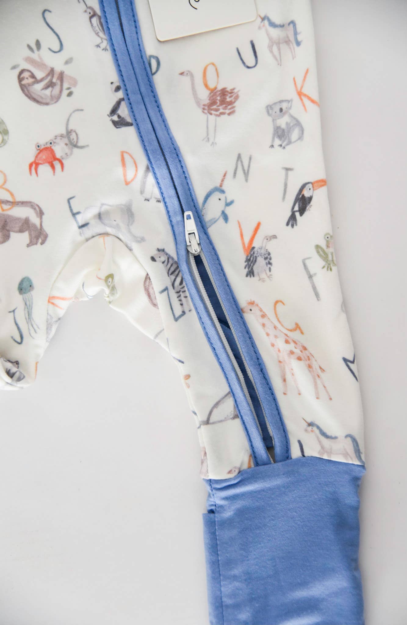 Animal Alphabet Bamboo Romper
