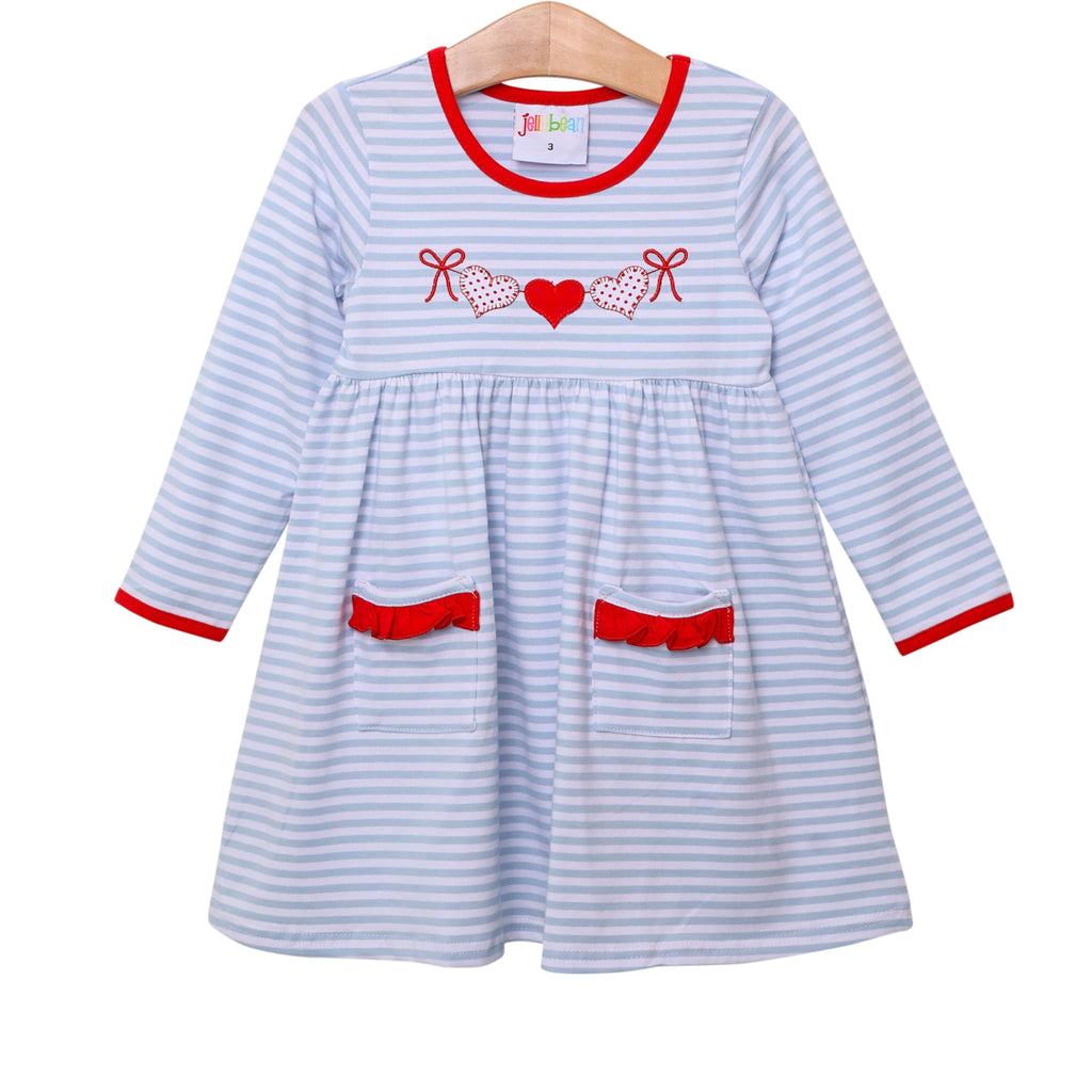 Smock Candy Girls Valentines’s Dress  🩷