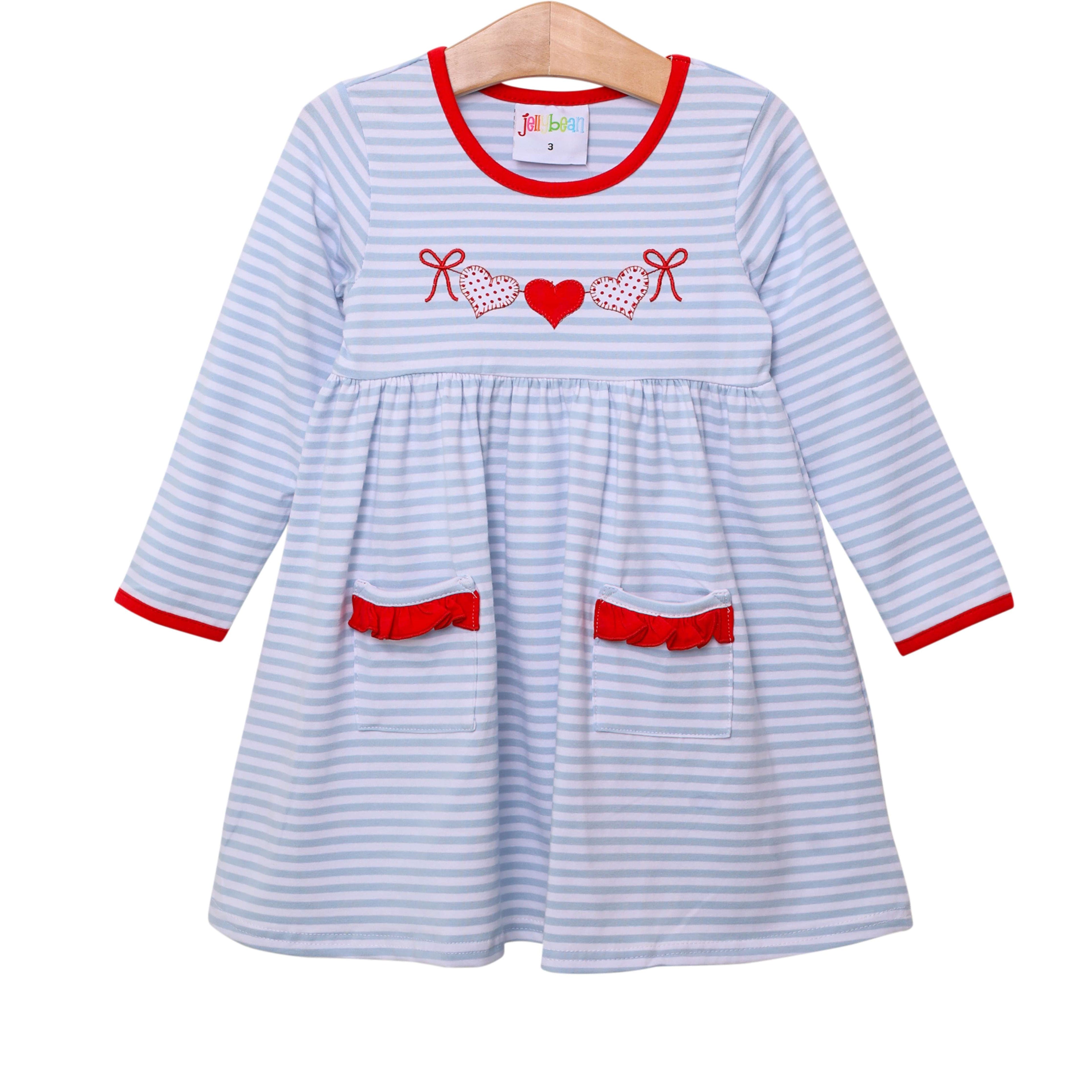 Smock Candy Girls Valentines’s Dress  🩷