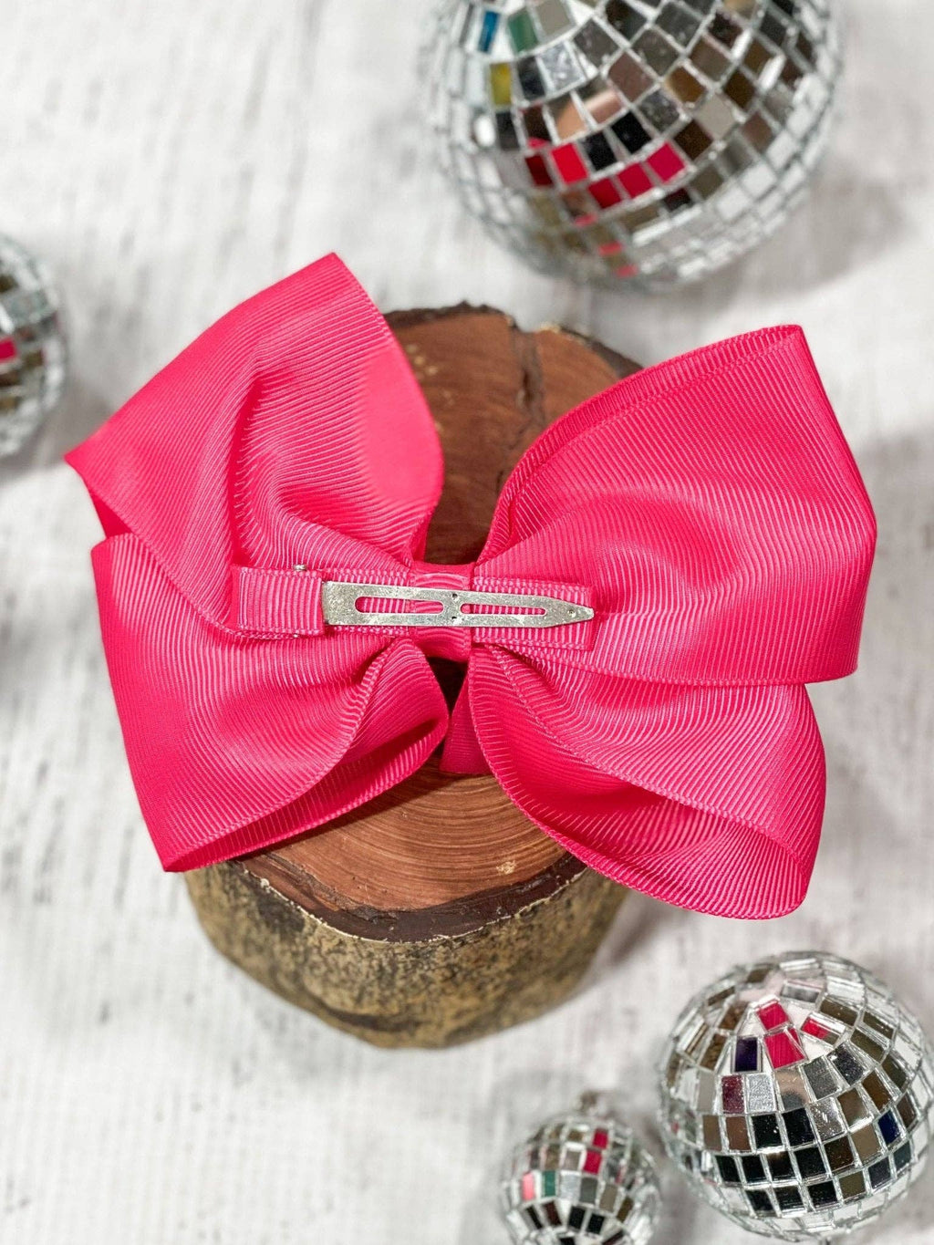 4.5" Classic Grosgrain Hair Bow | Alligator Clip, Satin Headband, or French Clip