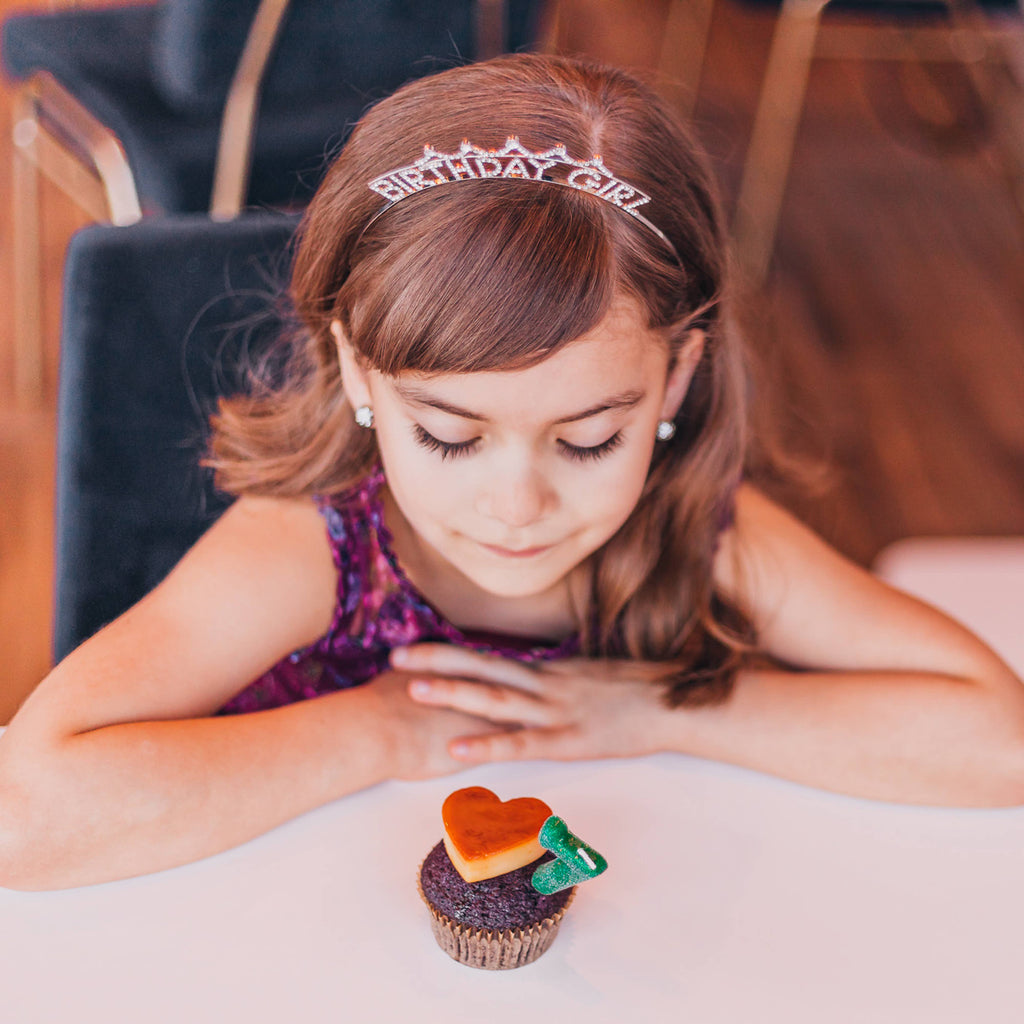 Happy Birthday Headband - Sparkle Rhinestone Crowns Tiaras