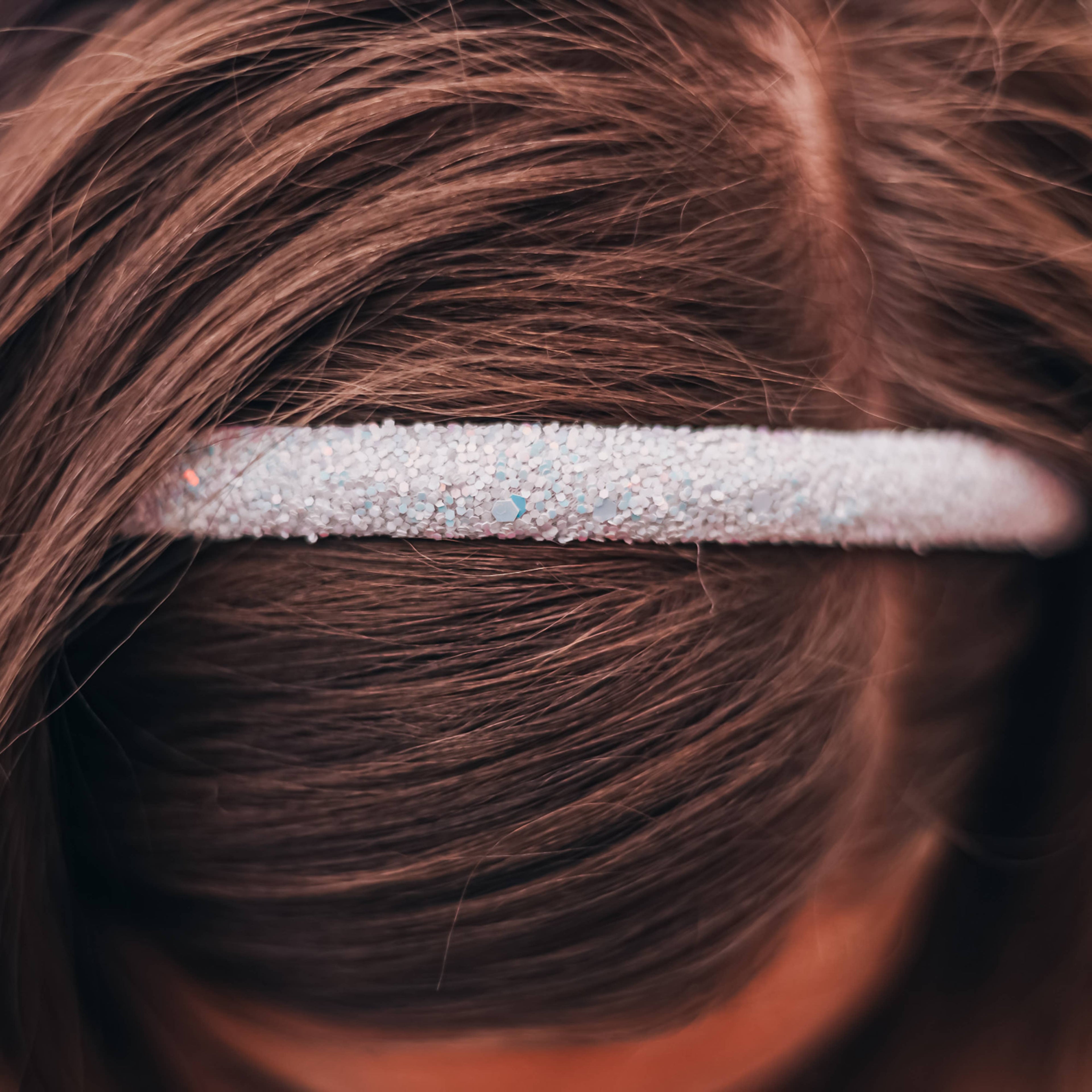 Glitter Headband - Thin Hairbands for Kids