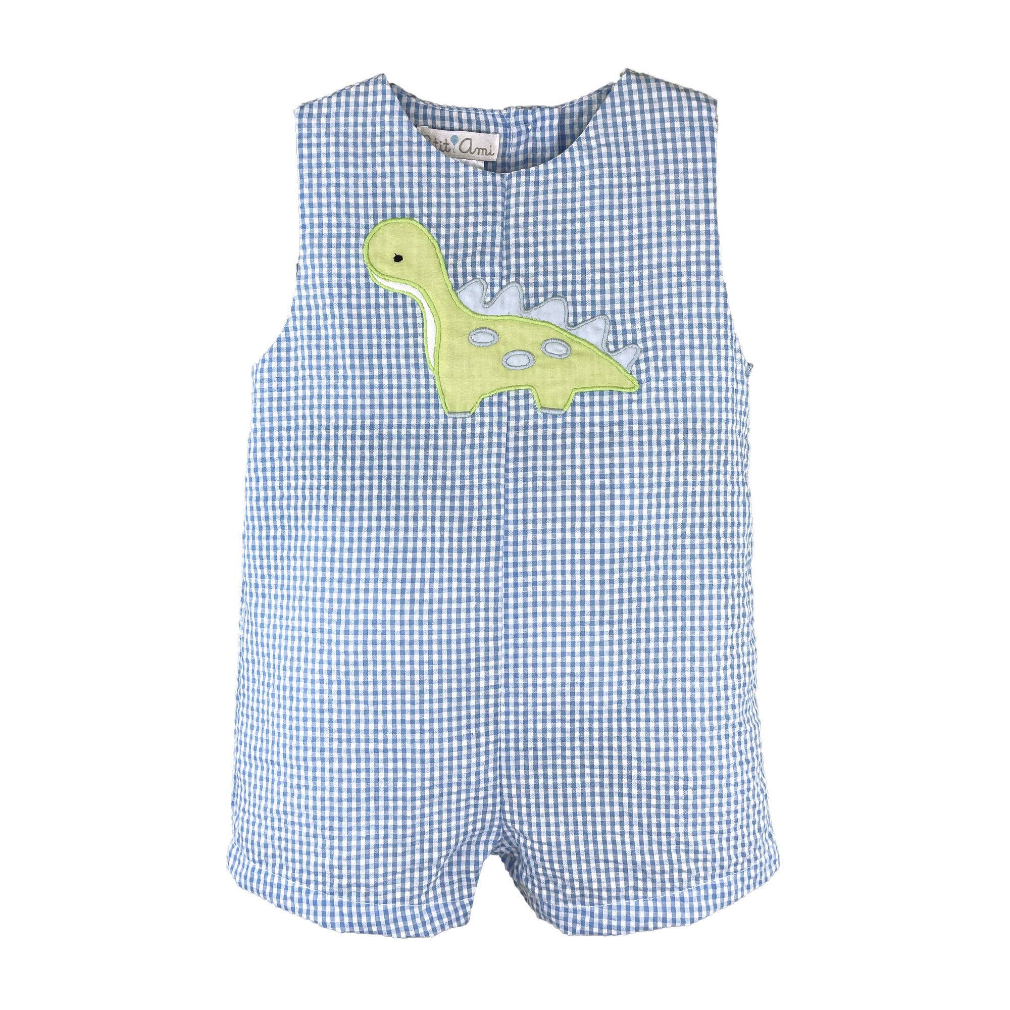 Dinosaur Applique Sunsuit