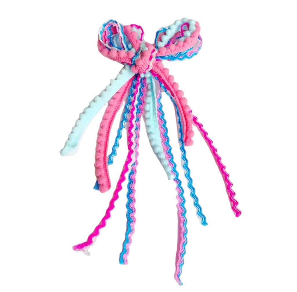 Pastel Textured Hair Bow