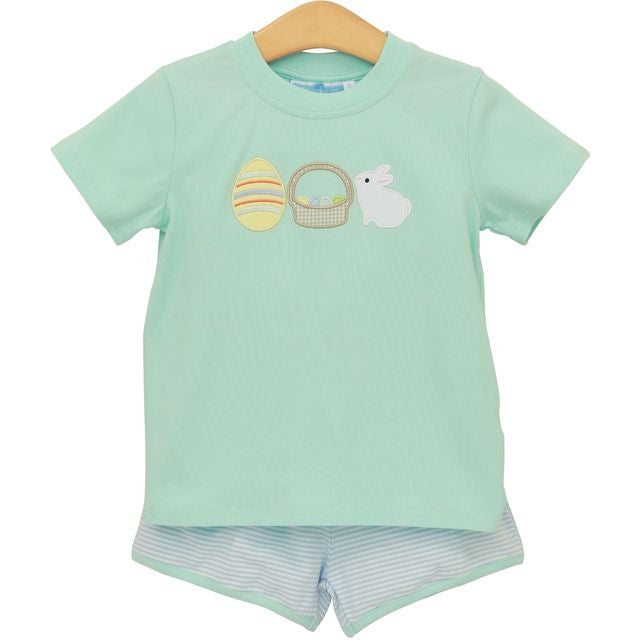 Bunnies and Basket Short Set