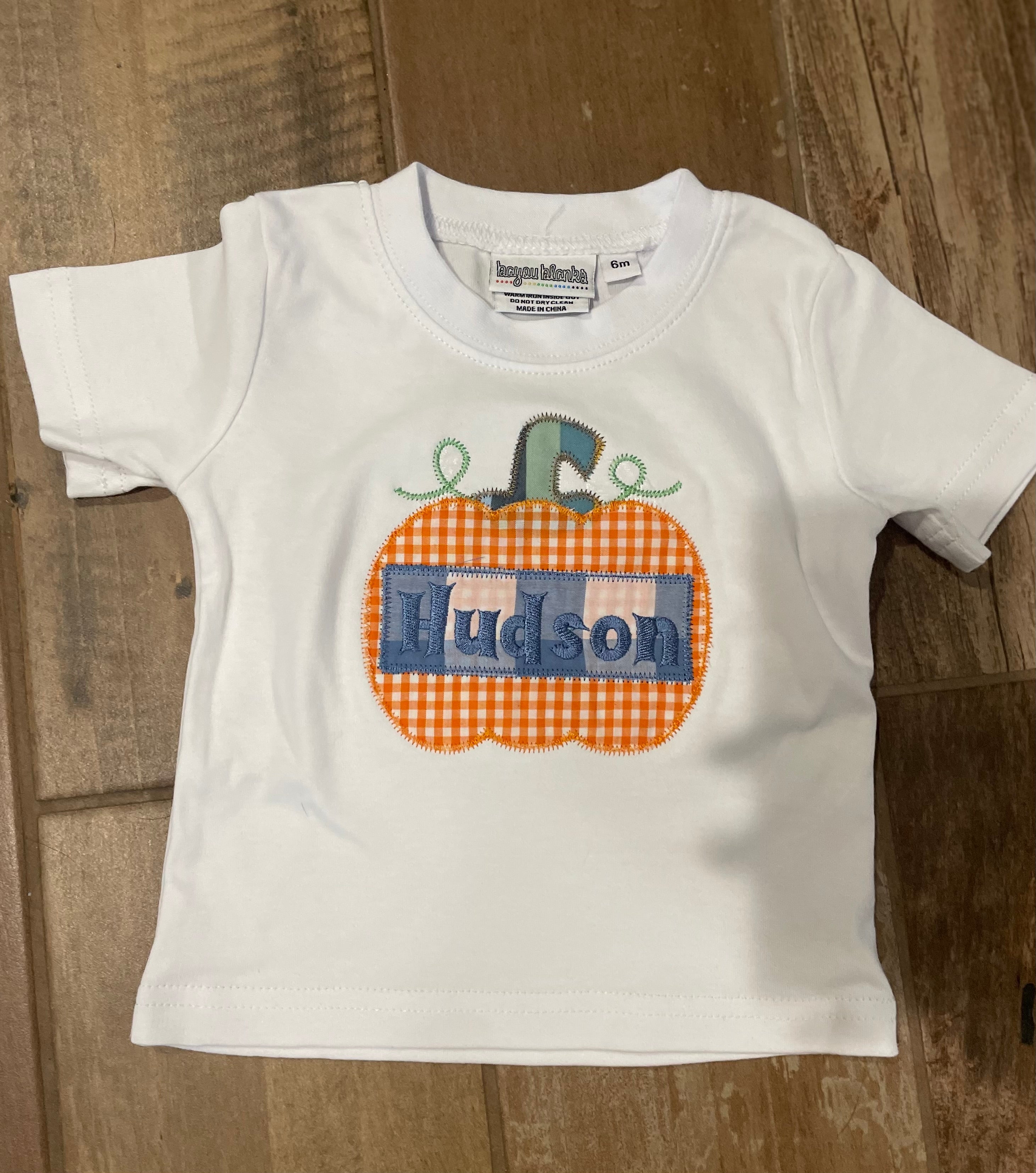 Pumpkin Appliqué