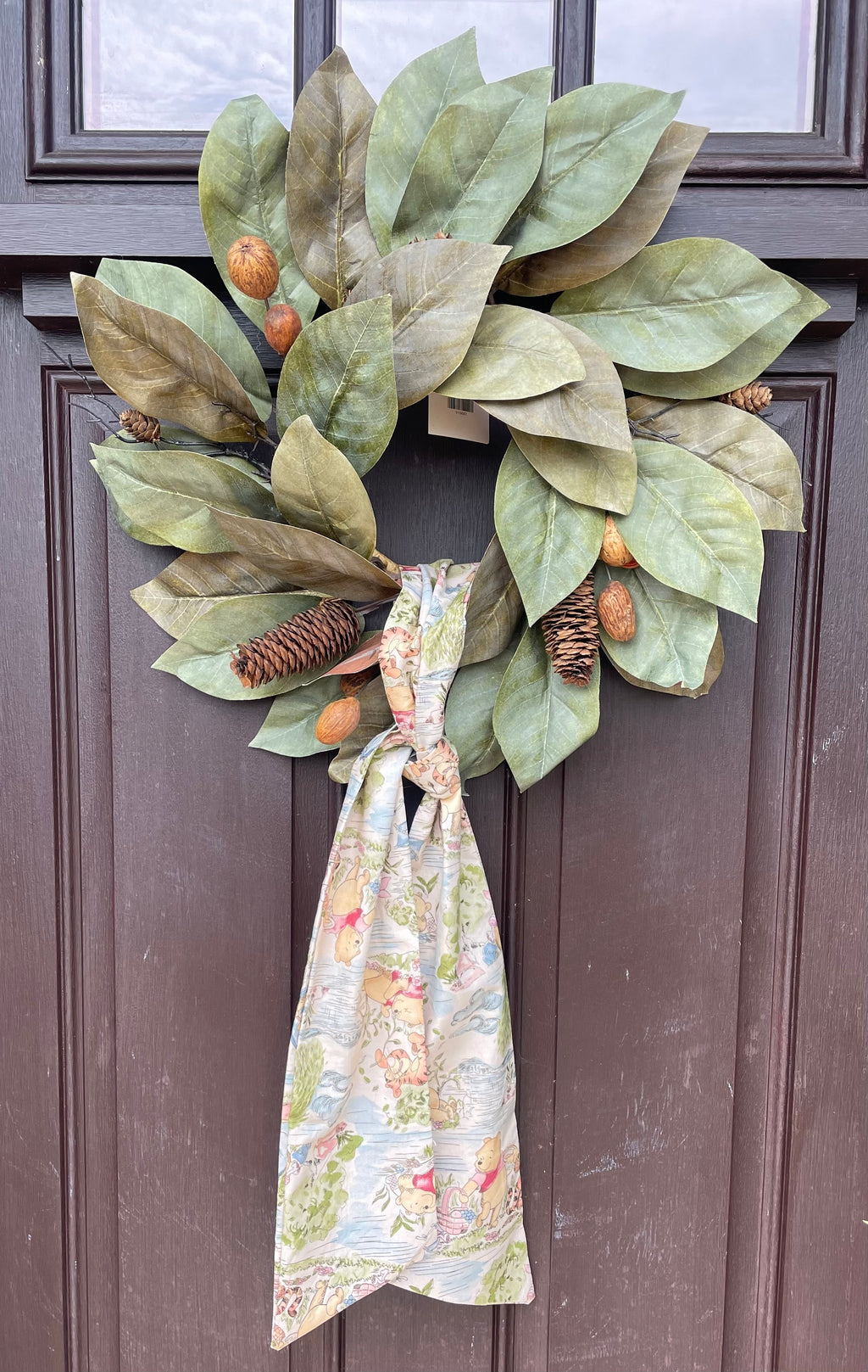 Matching Wreath Sash and Table Runner
