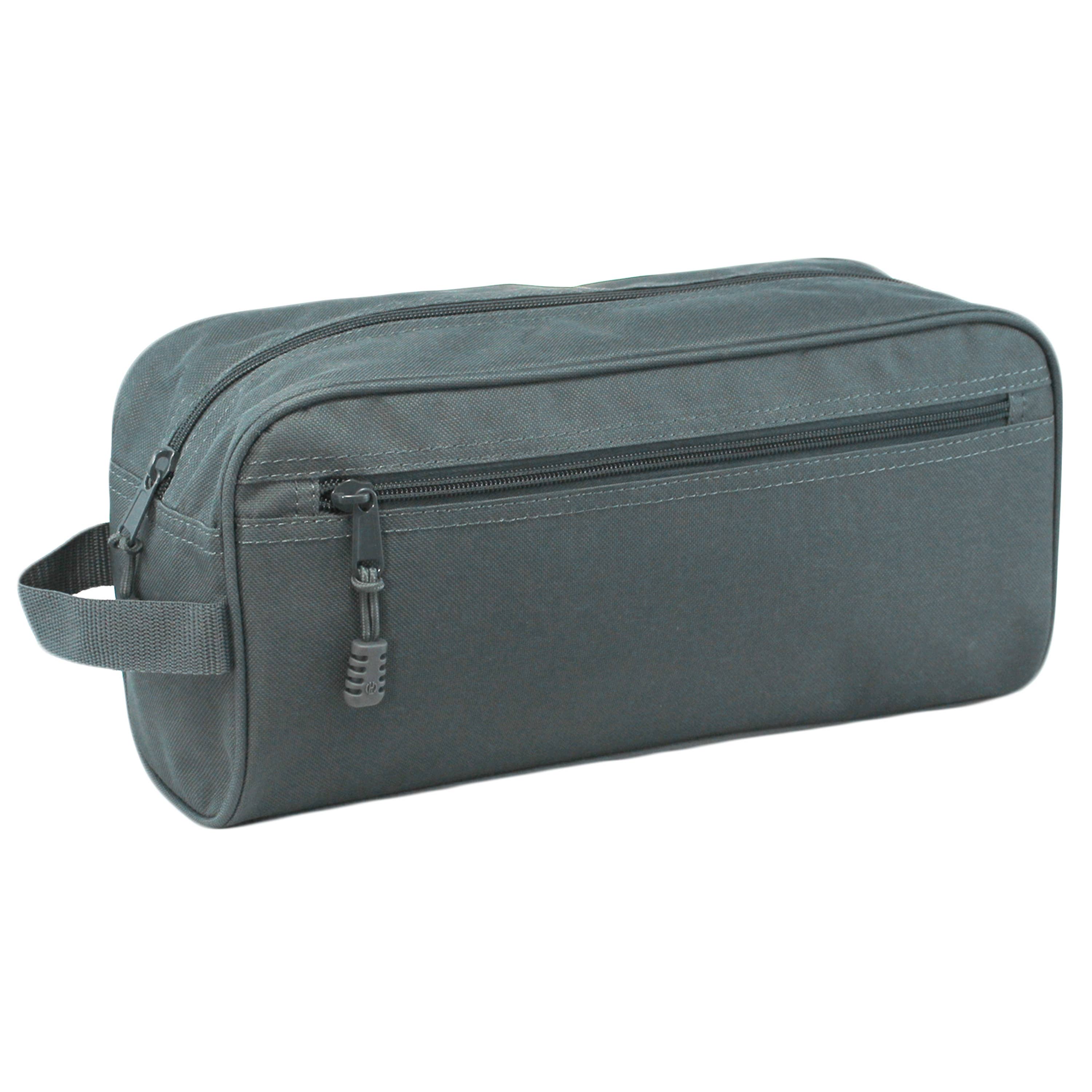 Large Toiletry Bag, Gun Metal | Mint