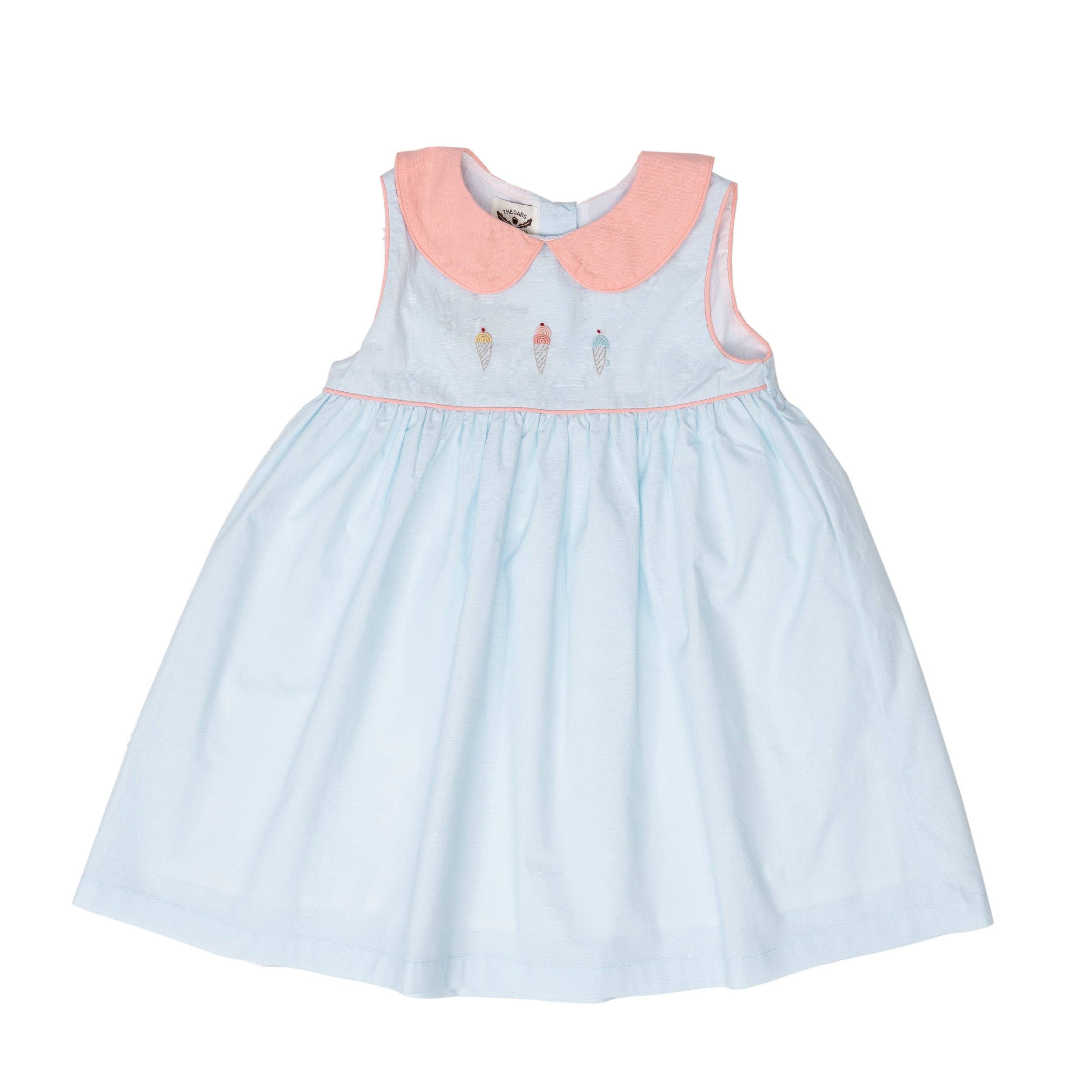 Mayla Aqua Ice Cream Kid's Dress