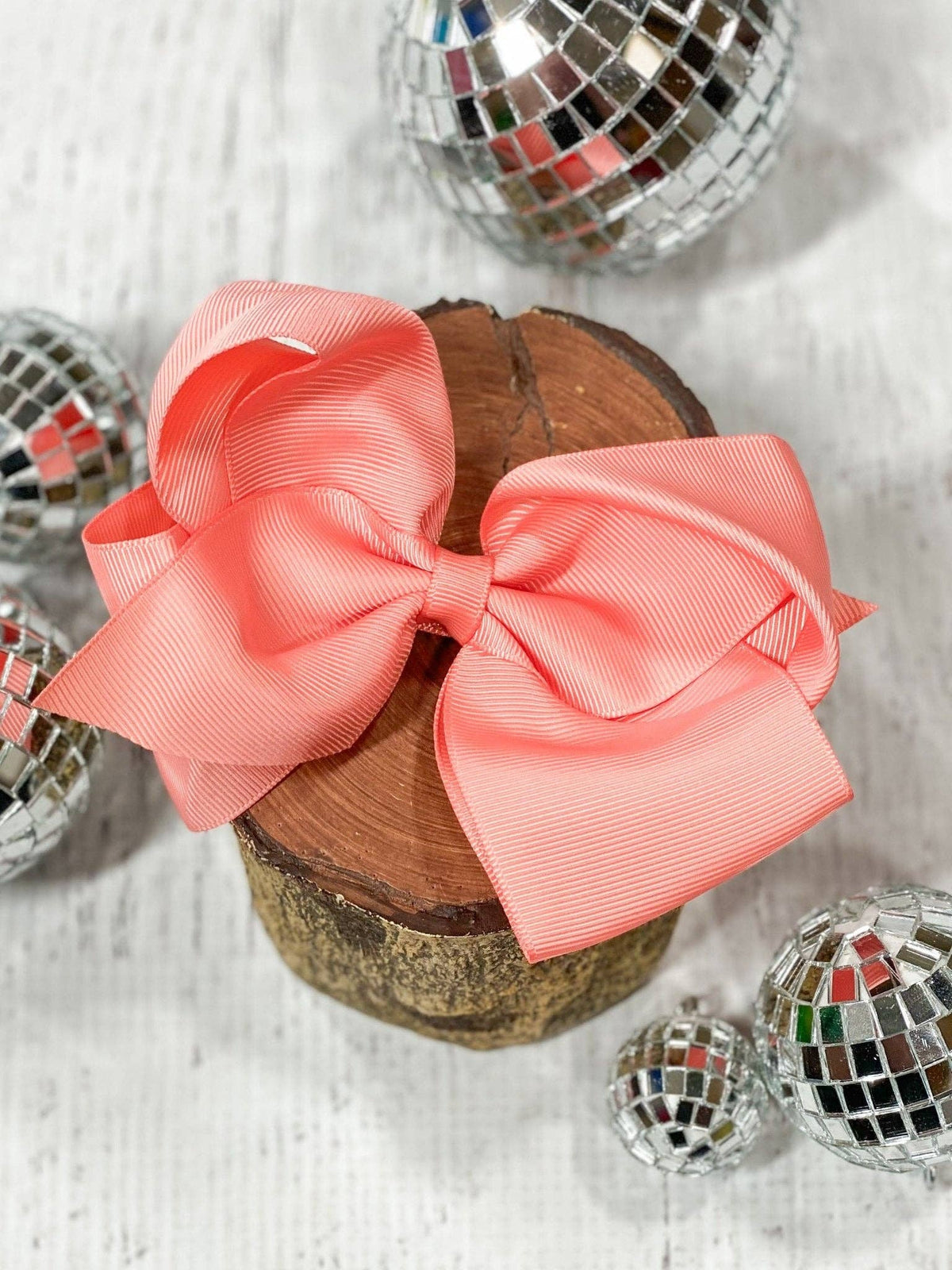 4.5" Classic Grosgrain Hair Bow | Alligator Clip, Satin Headband, or French Clip