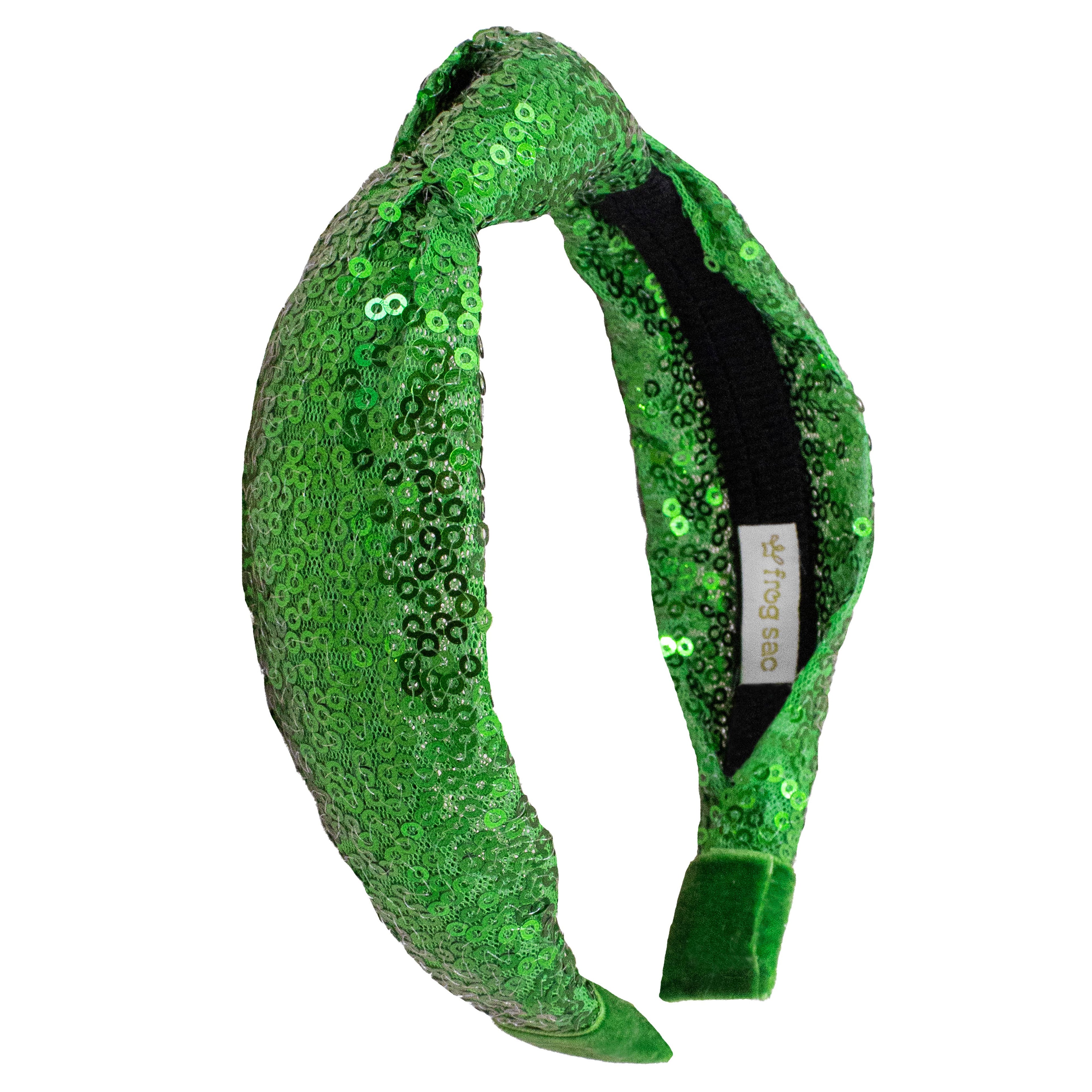 Sequin Knot Headband - Valentine's, Christmas, St. Patrick's