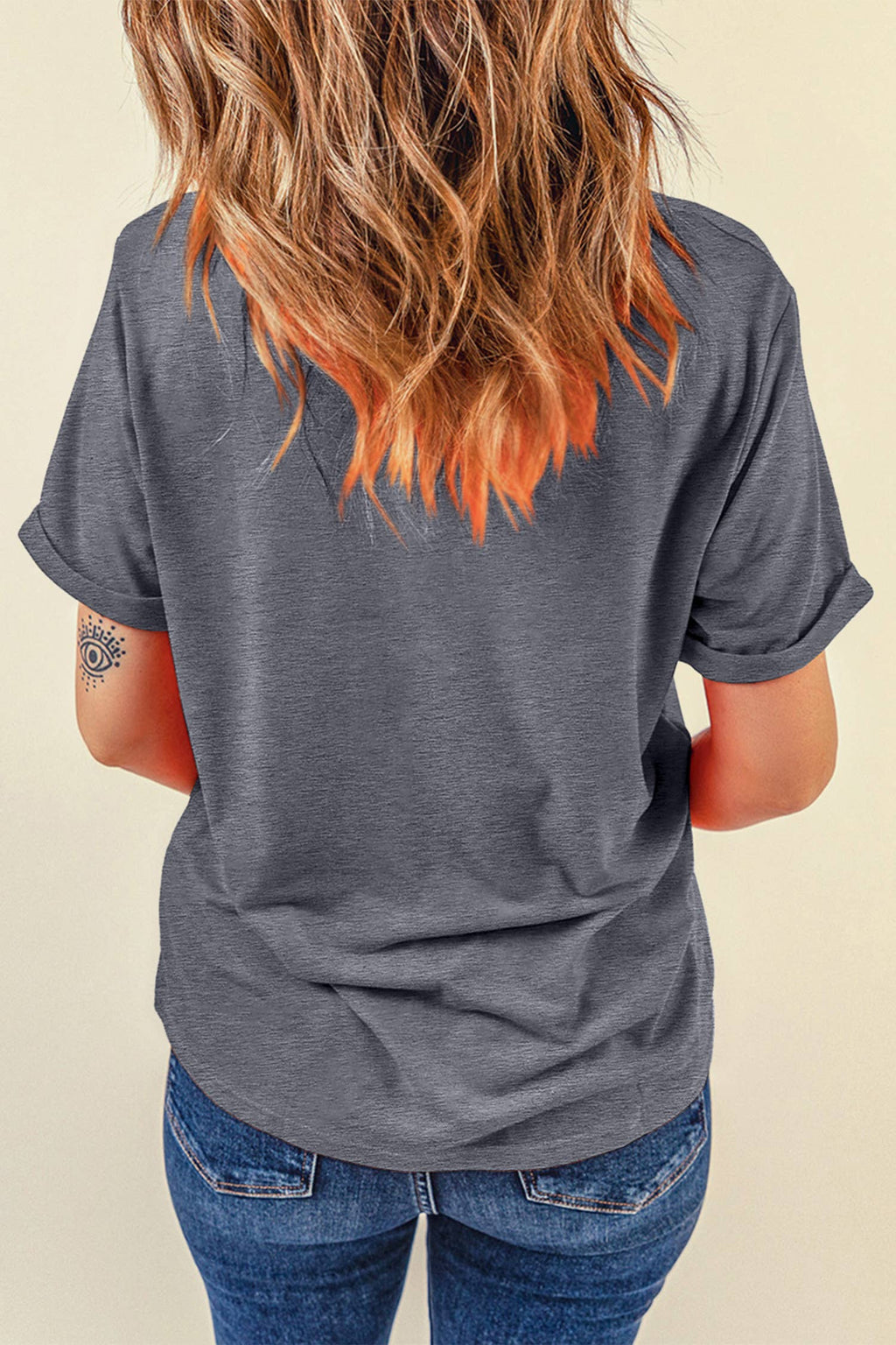 LDC DTF Imitate Lace Easter Rabbit Printed Tee