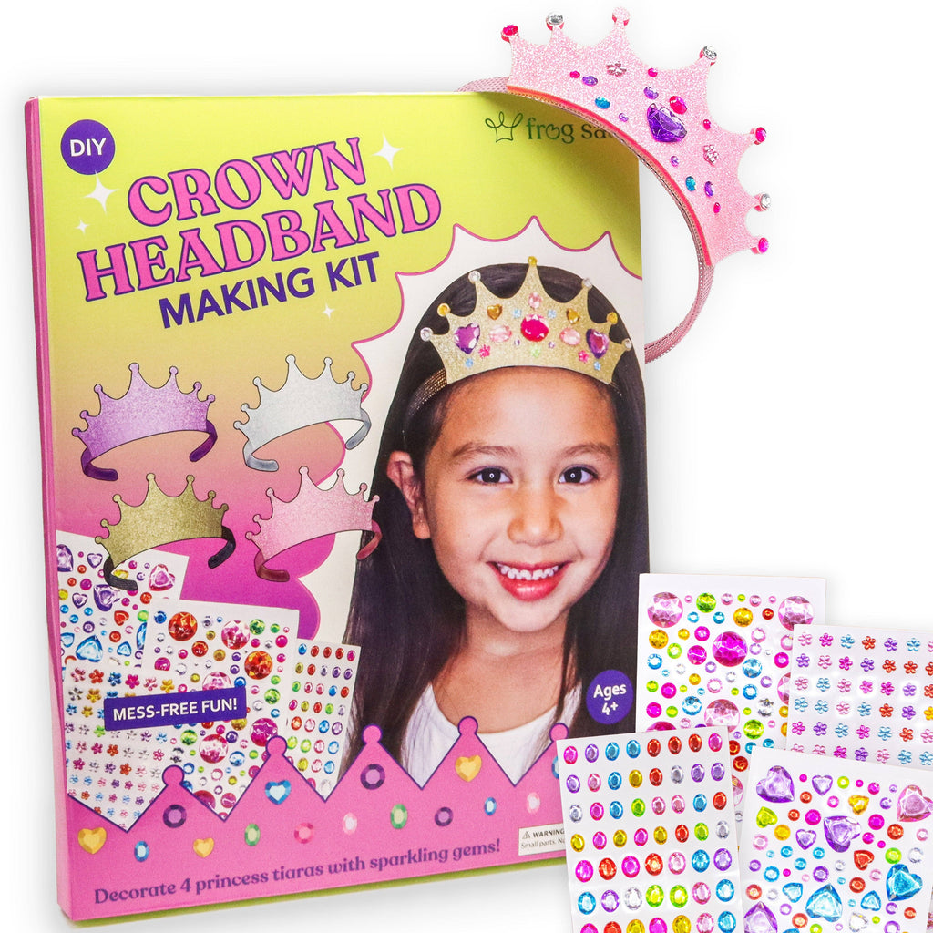 Crown Headband Making Kit - DIY Arts and Crafts Kits for Kids