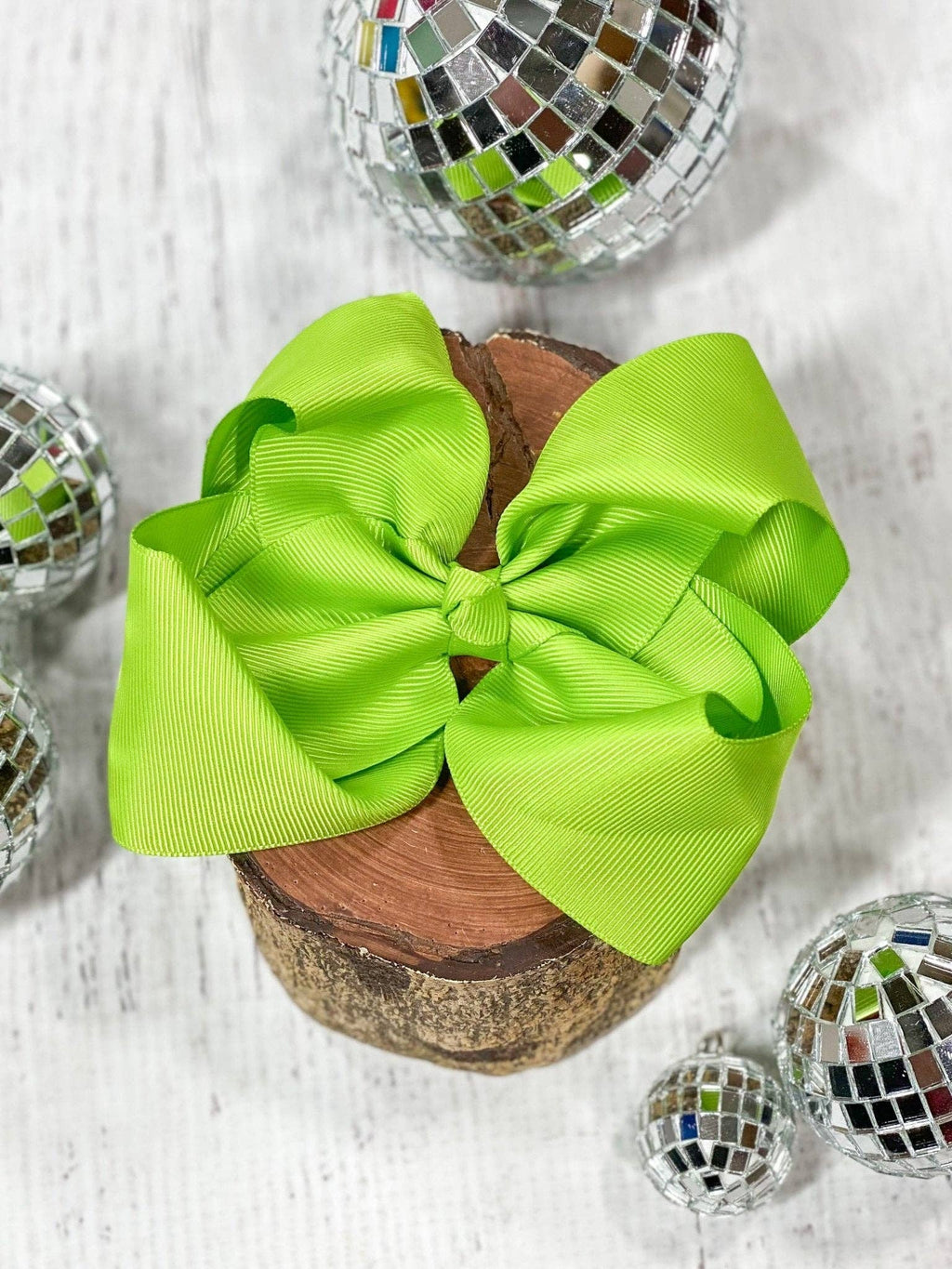 4.5" Classic Grosgrain Hair Bow | Alligator Clip, Satin Headband, or French Clip