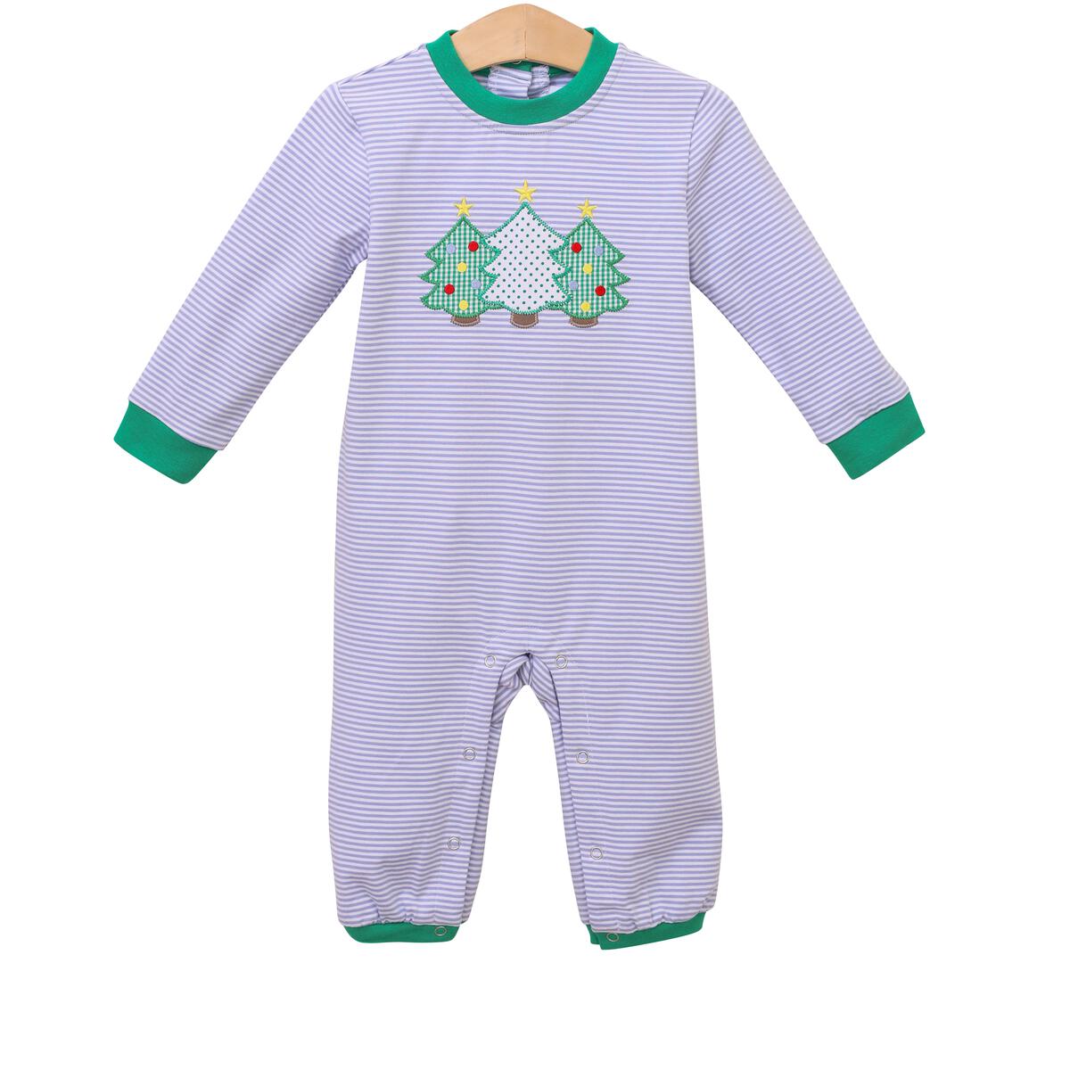 Christmas Trio Romper Boys