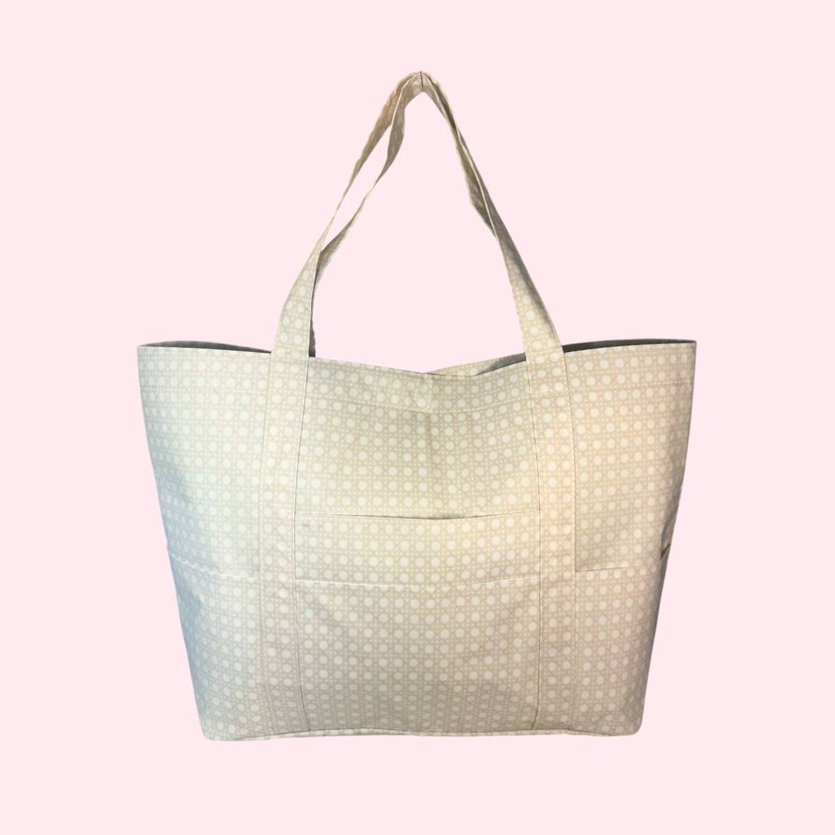 Champagne Bungalow ~GLOSSY~ Big Mama Tote | Mint