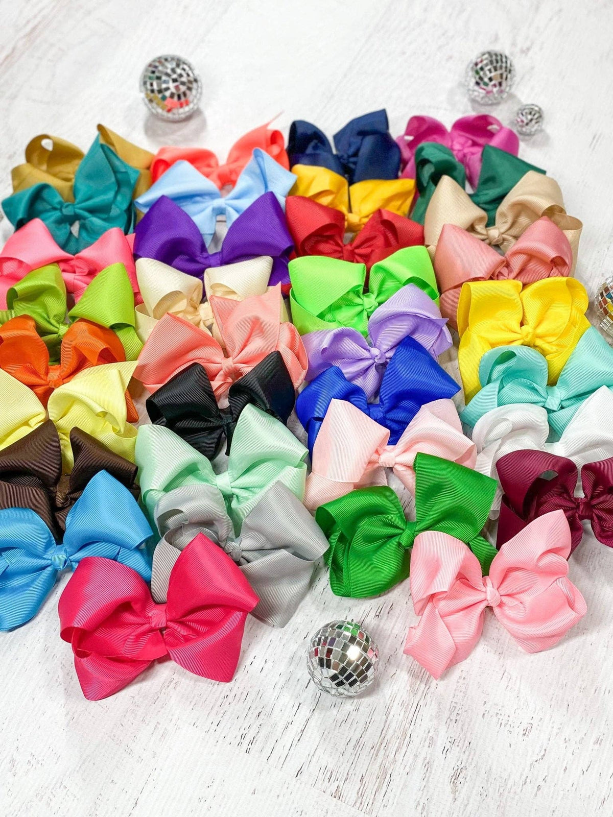 4.5" Classic Grosgrain Hair Bow | Alligator Clip, Satin Headband, or French Clip