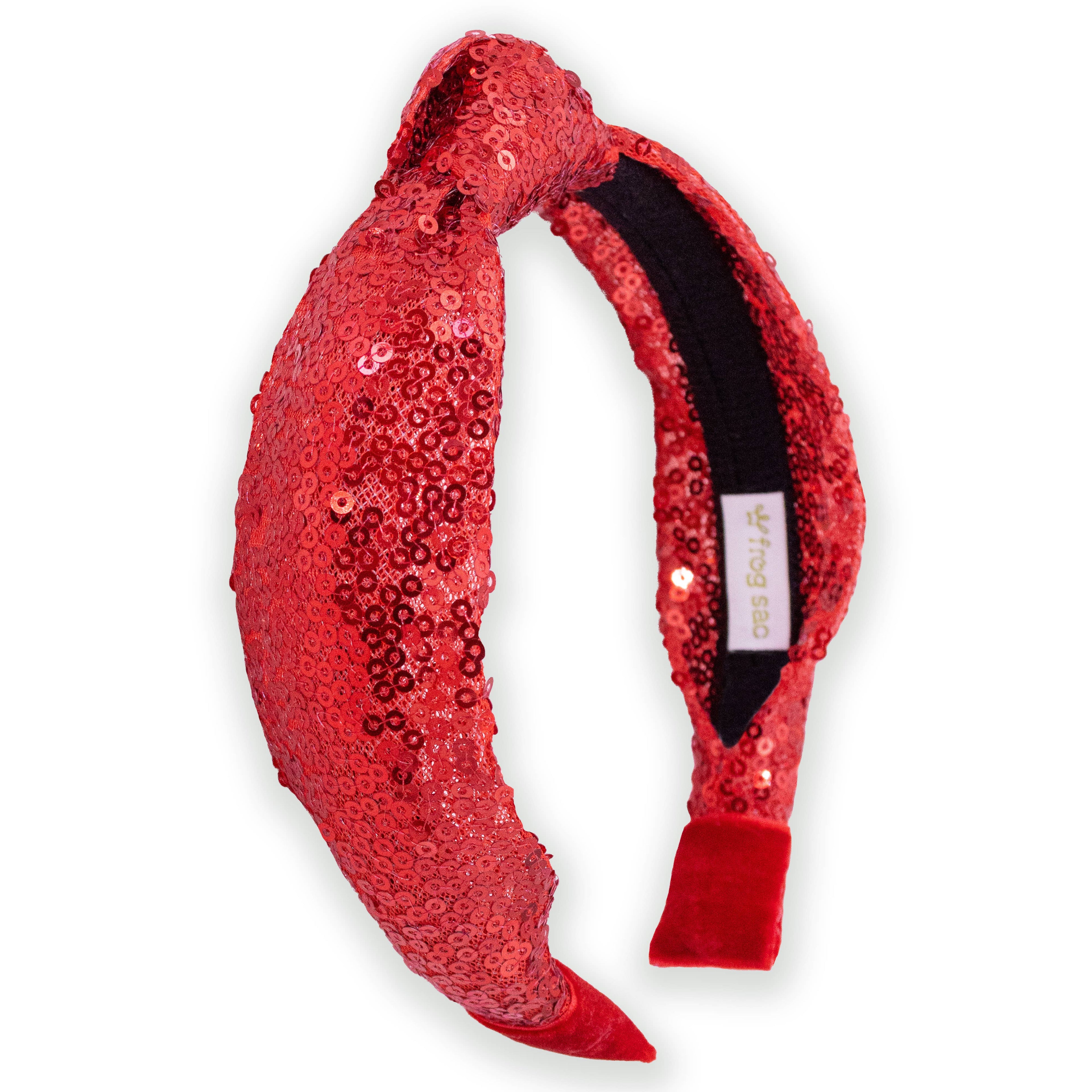 Sequin Knot Headband - Valentine's, Christmas, St. Patrick's