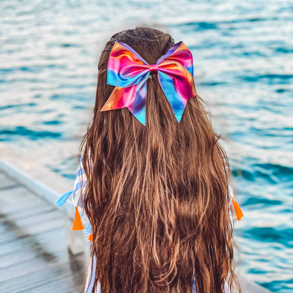 Large Mermaid Hair Bows