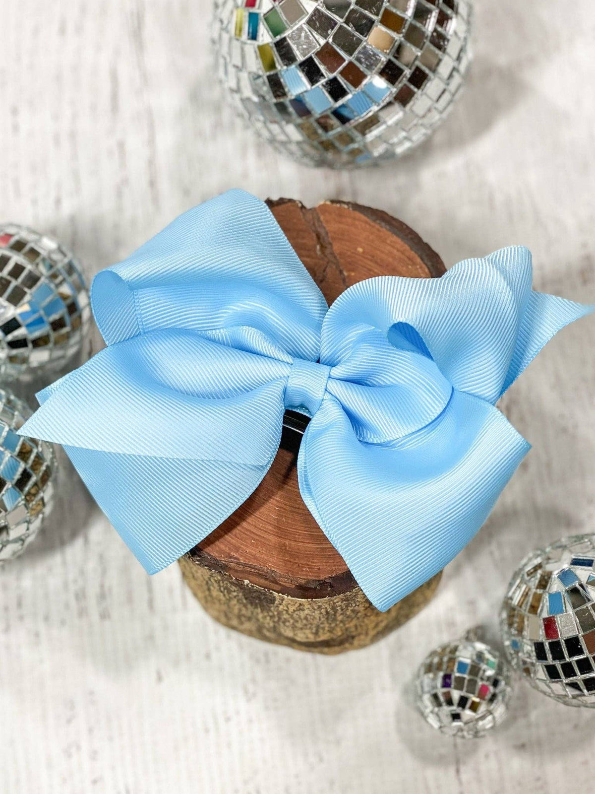 4.5" Classic Grosgrain Hair Bow | Alligator Clip, Satin Headband, or French Clip