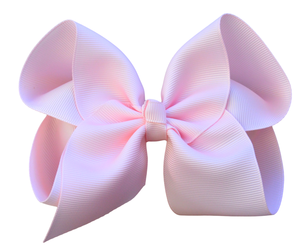4 inch Solid Grosgrain Bow