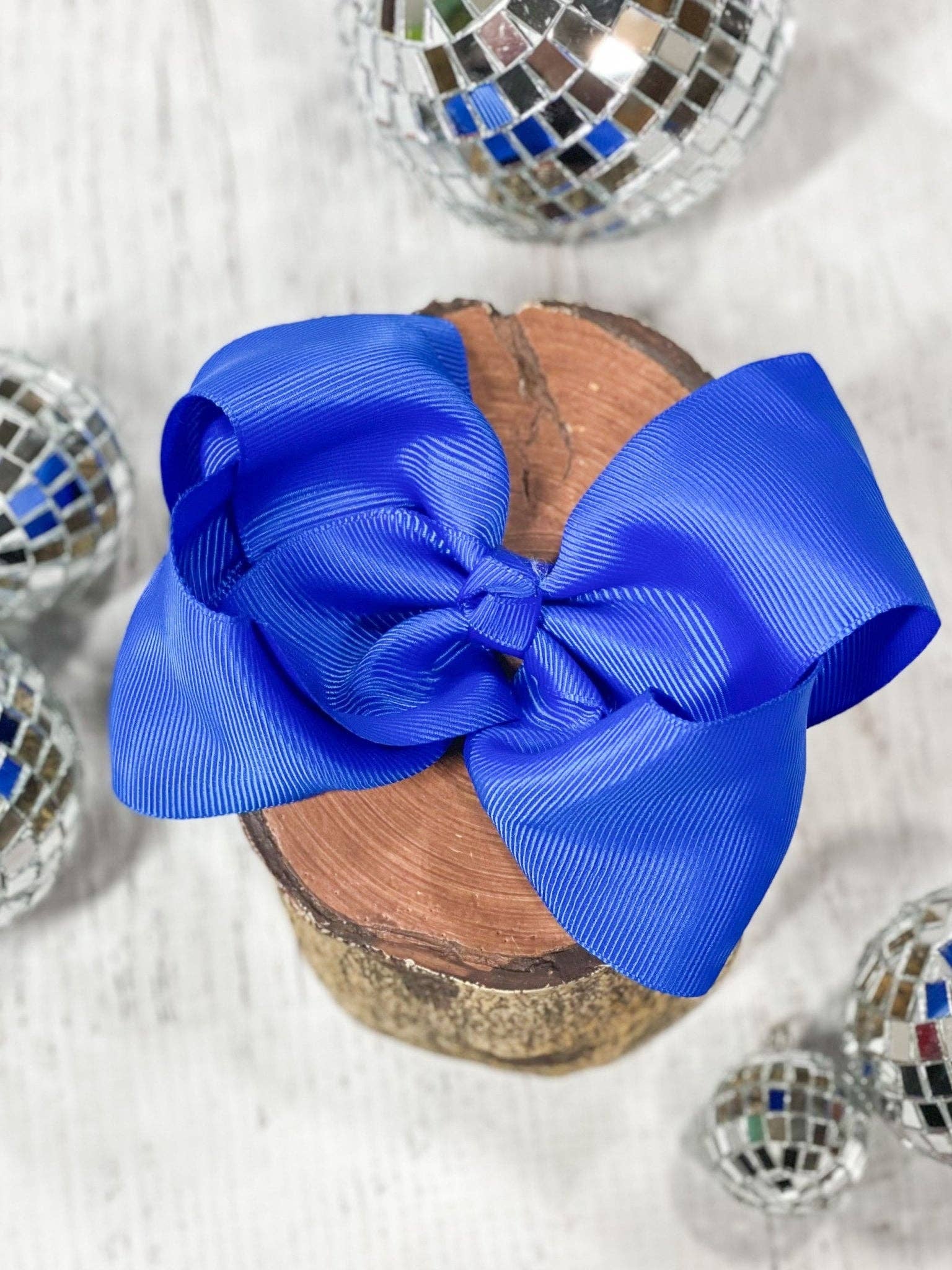 4.5" Classic Grosgrain Hair Bow | Alligator Clip, Satin Headband, or French Clip