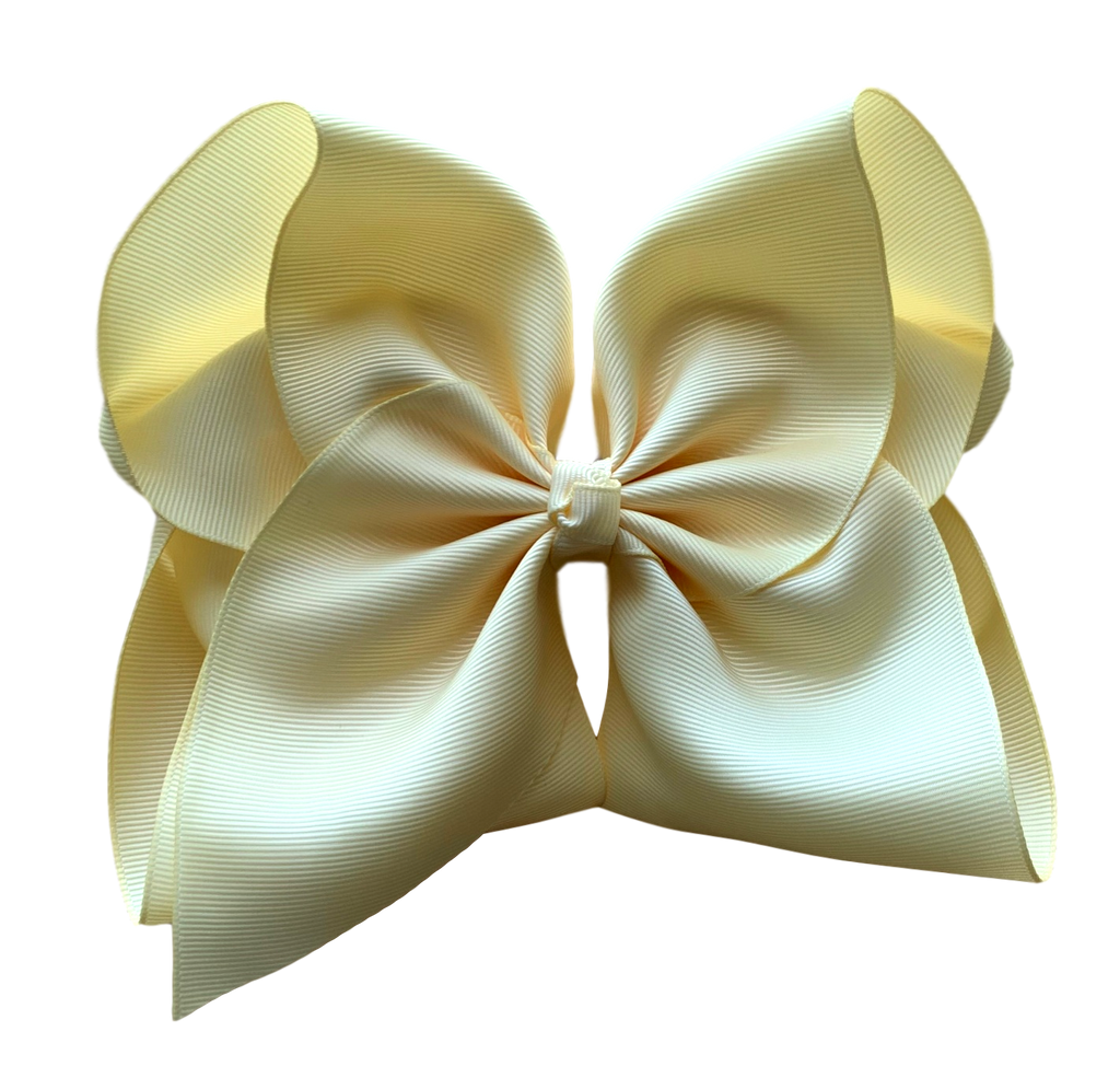 4 inch Fall Solid Grosgrain Bow