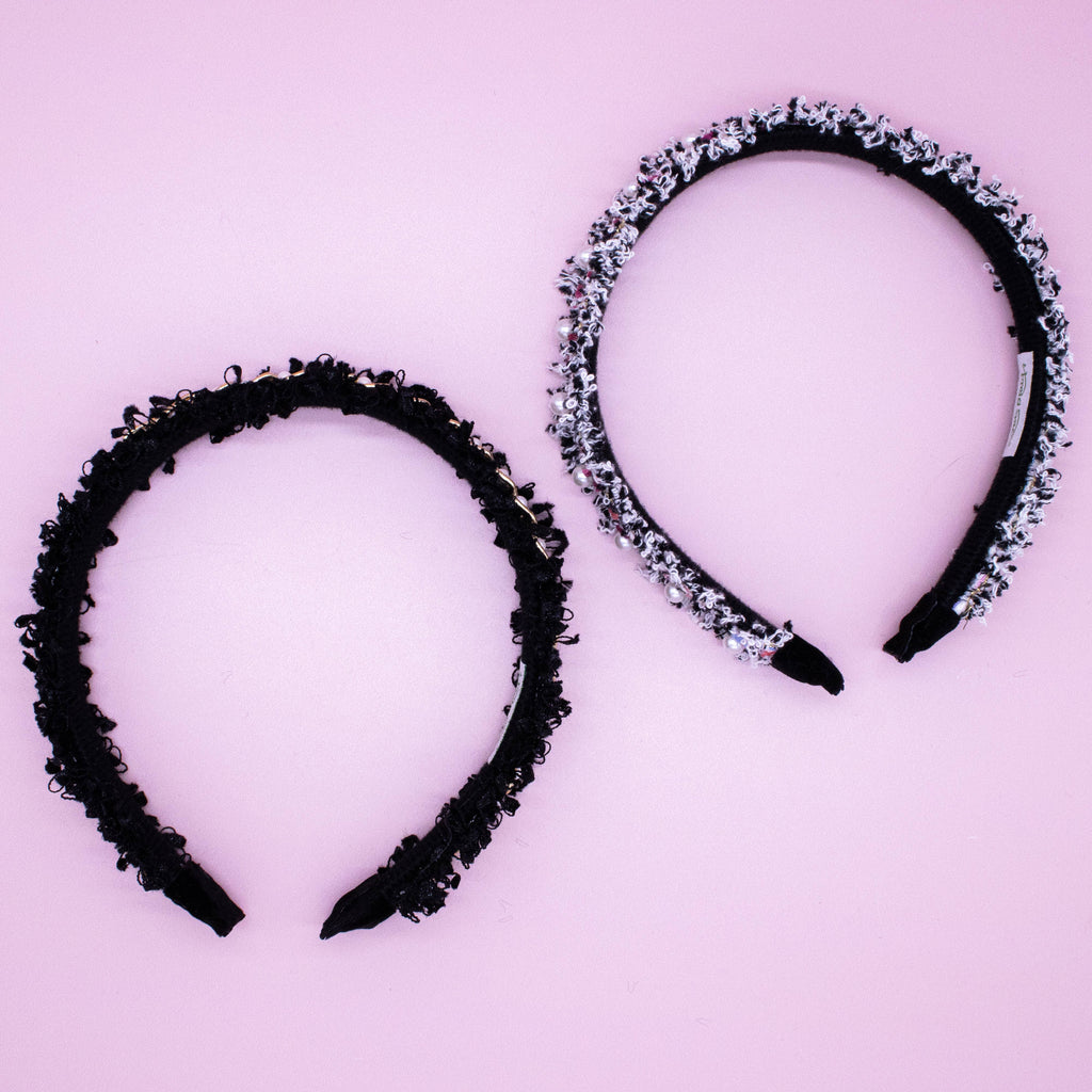 Confetti Pearl Headbands - 2 Pack