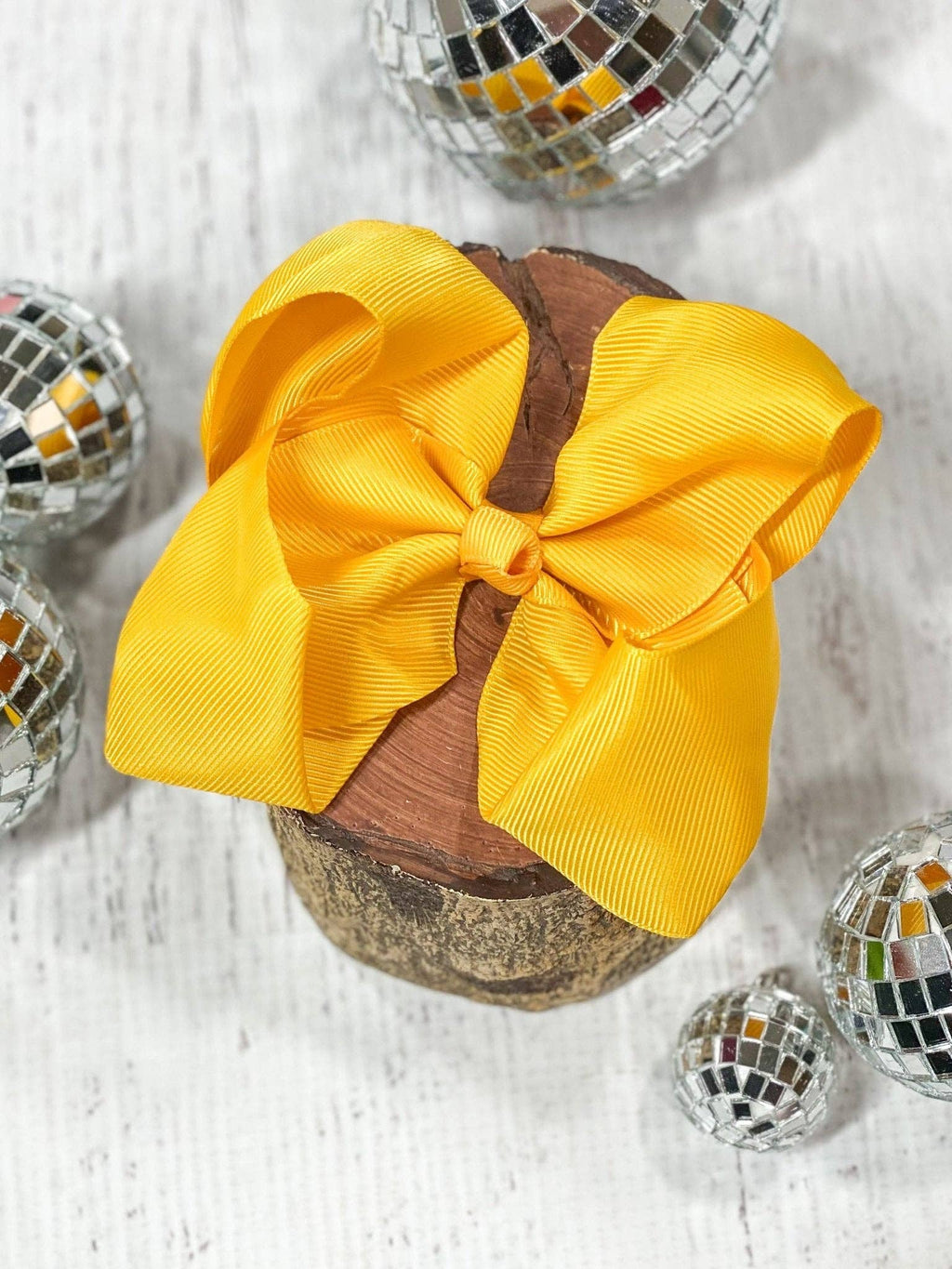 4.5" Classic Grosgrain Hair Bow | Alligator Clip, Satin Headband, or French Clip