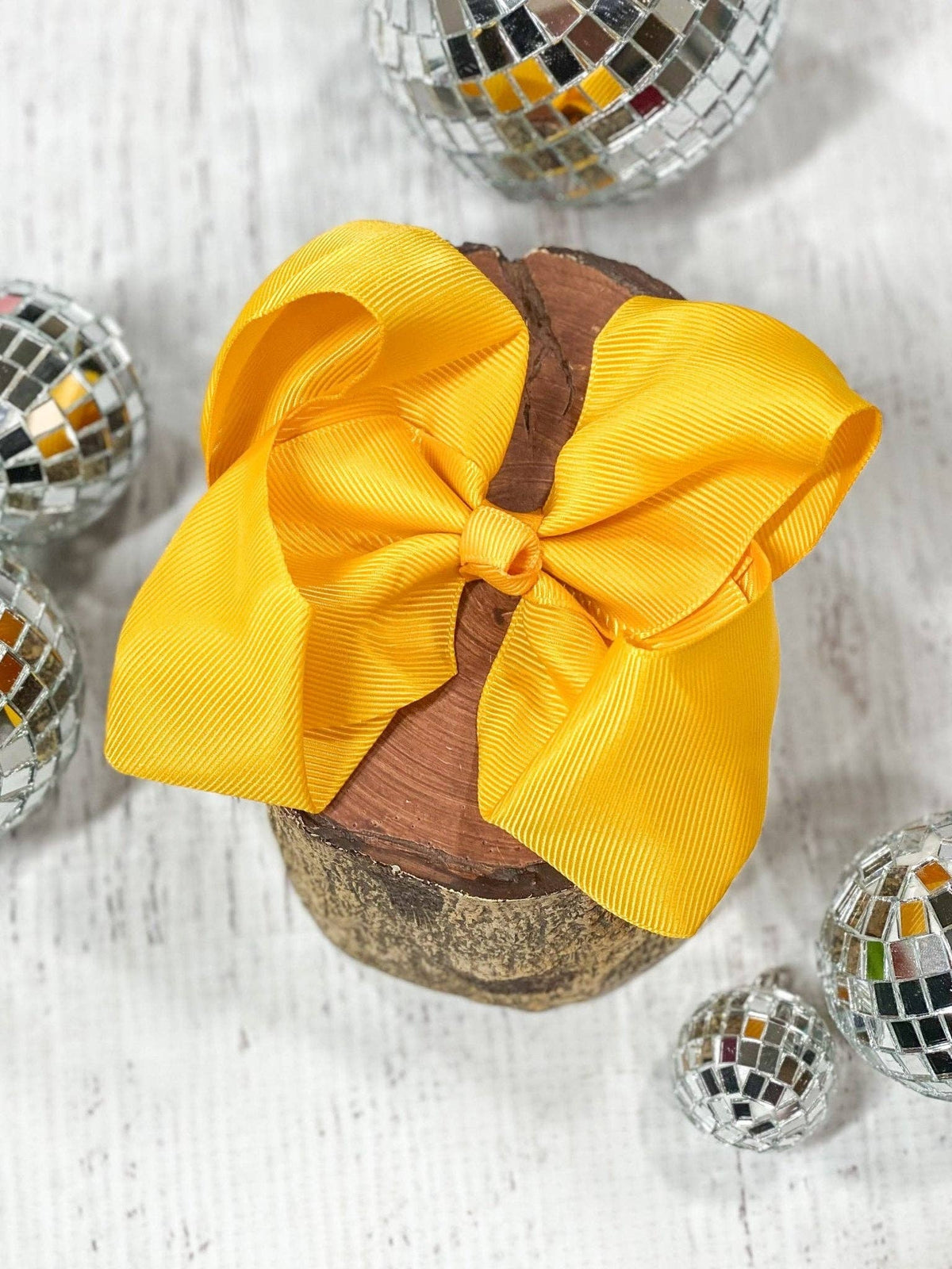 4.5" Classic Grosgrain Hair Bow | Alligator Clip, Satin Headband, or French Clip