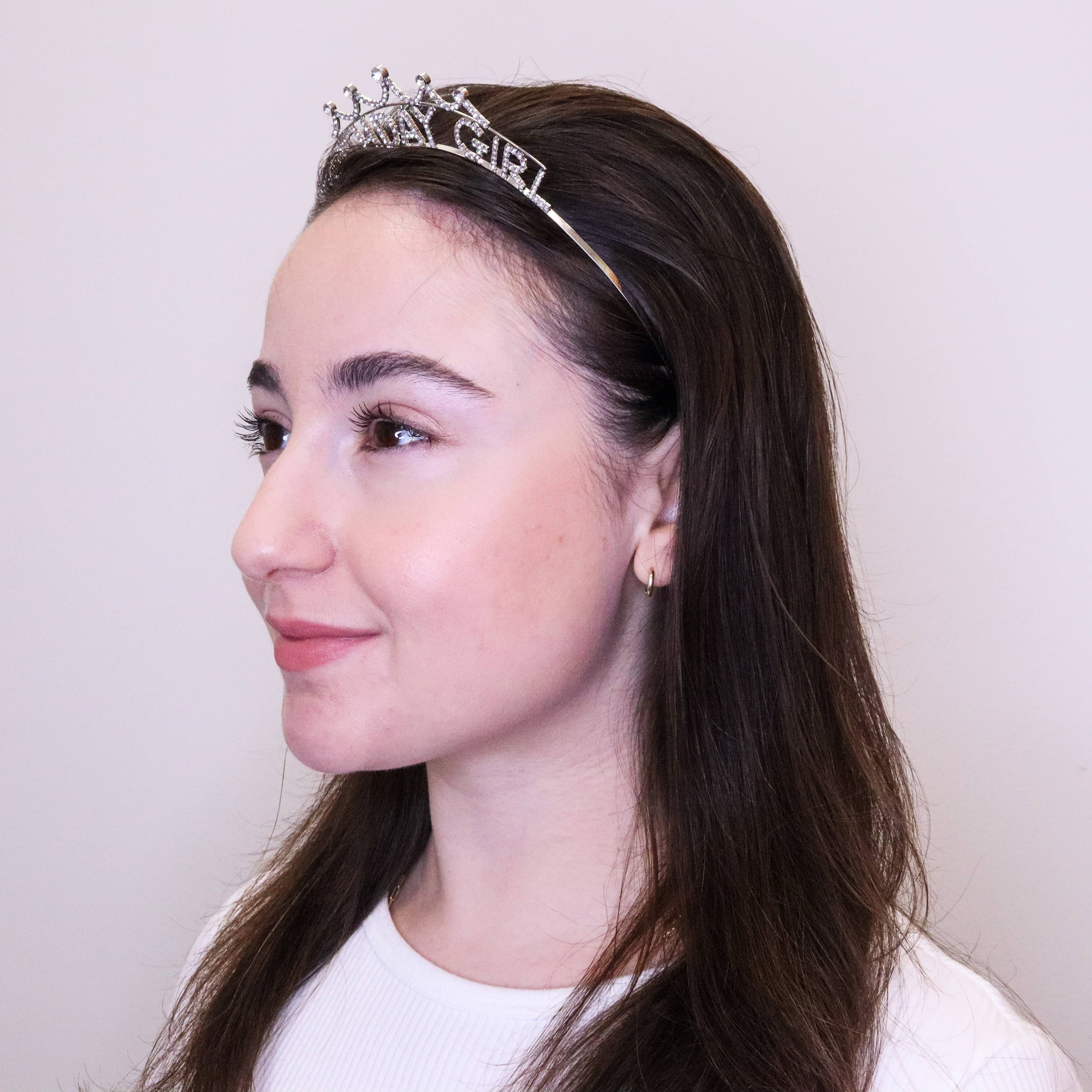 Happy Birthday Headband - Sparkle Rhinestone Crowns Tiaras
