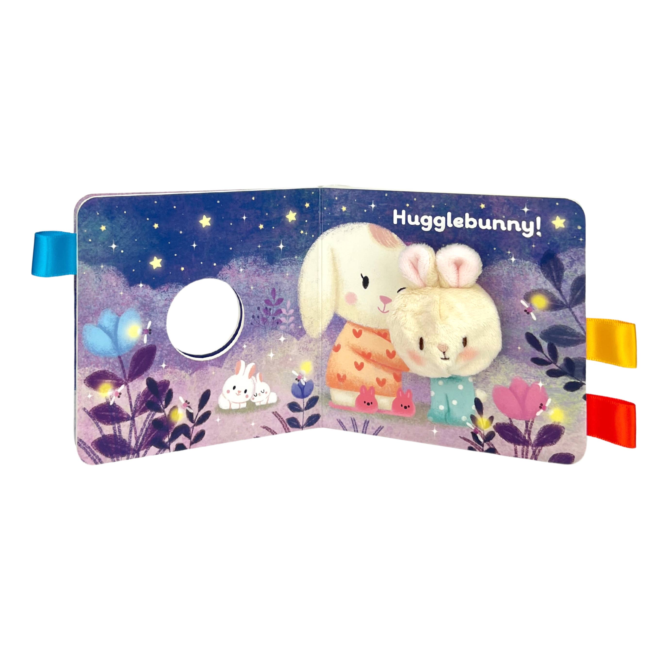 Snuggle Bunny Crinkle Finger Puppet Book for Babies