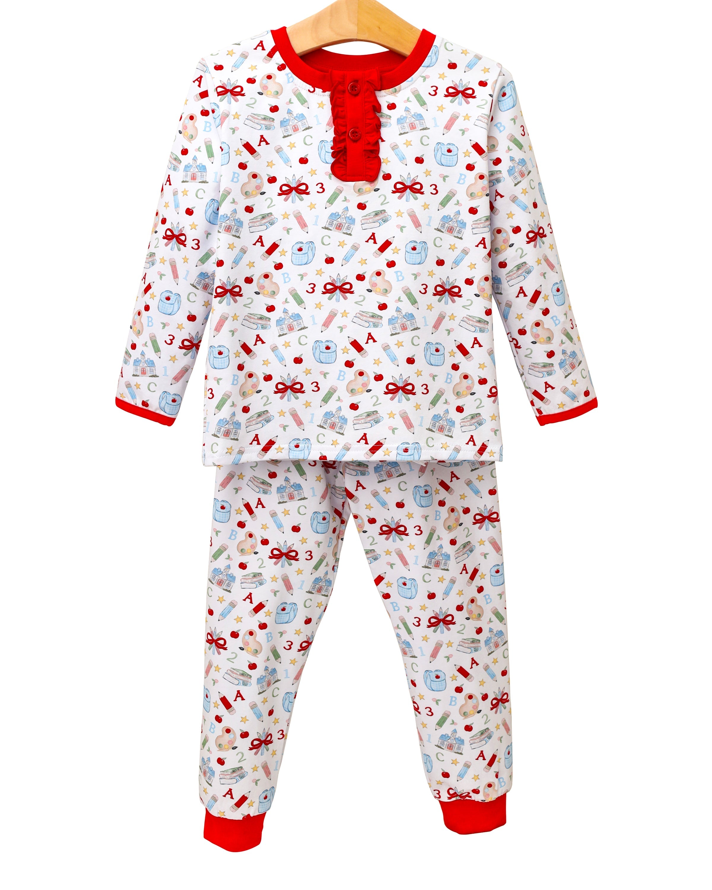 Easy as ABC ruffle set