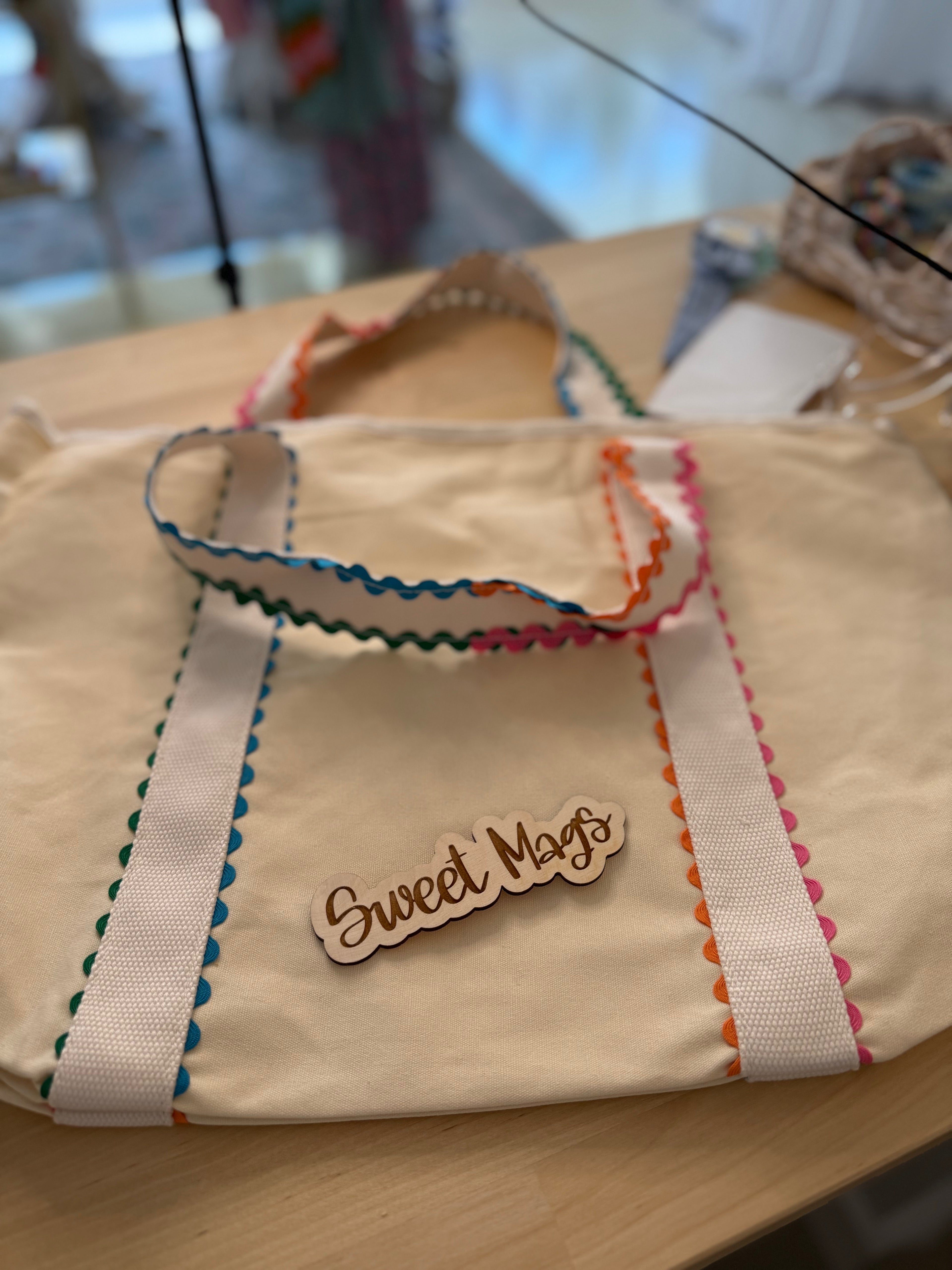 Ric Rack Boat Tote