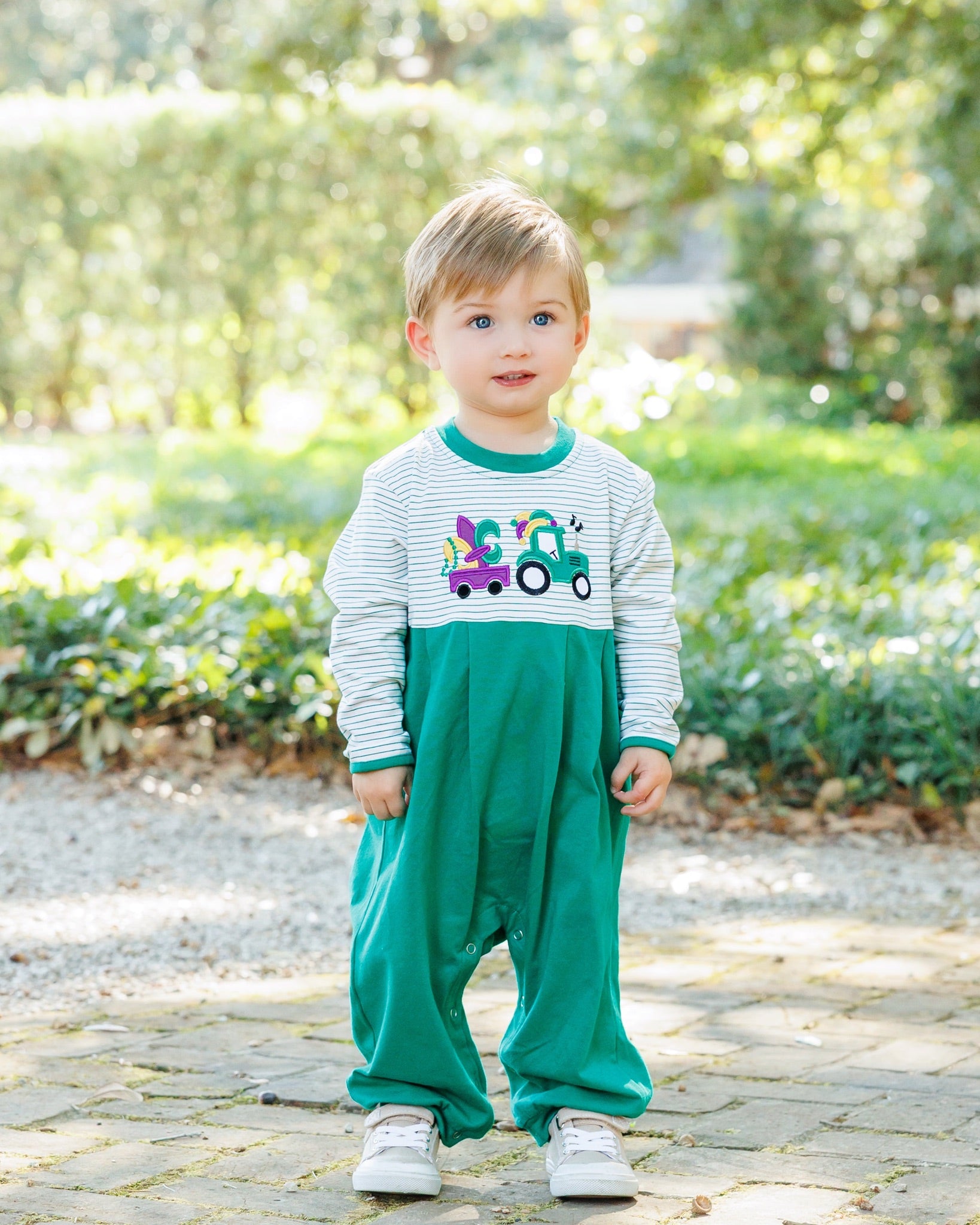 Tractor Krewe Romper