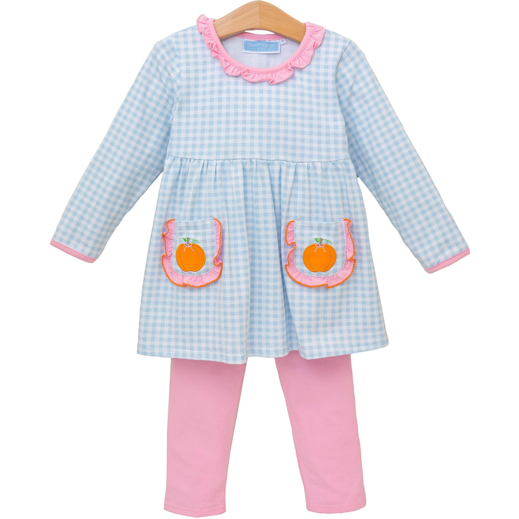 Pumpkin Ruffle Pants Set