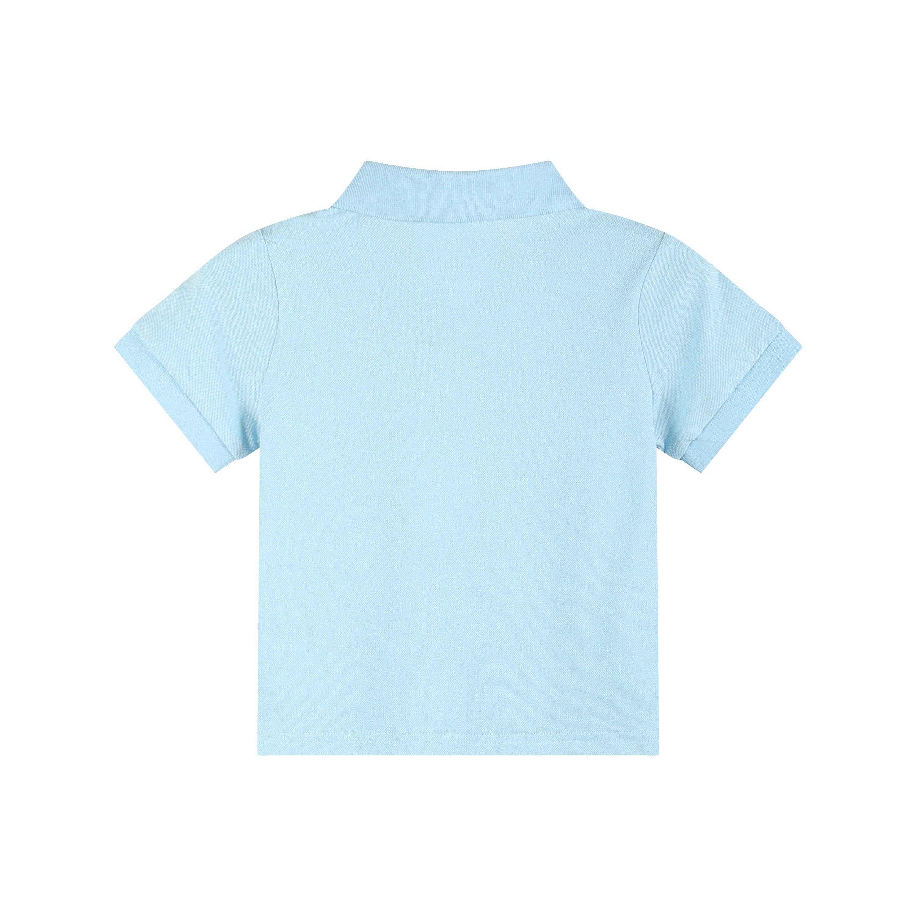 Blue USA Flag Polo Shirt