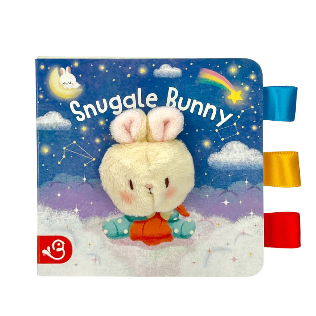 Snuggle Bunny Crinkle Finger Puppet Book for Babies