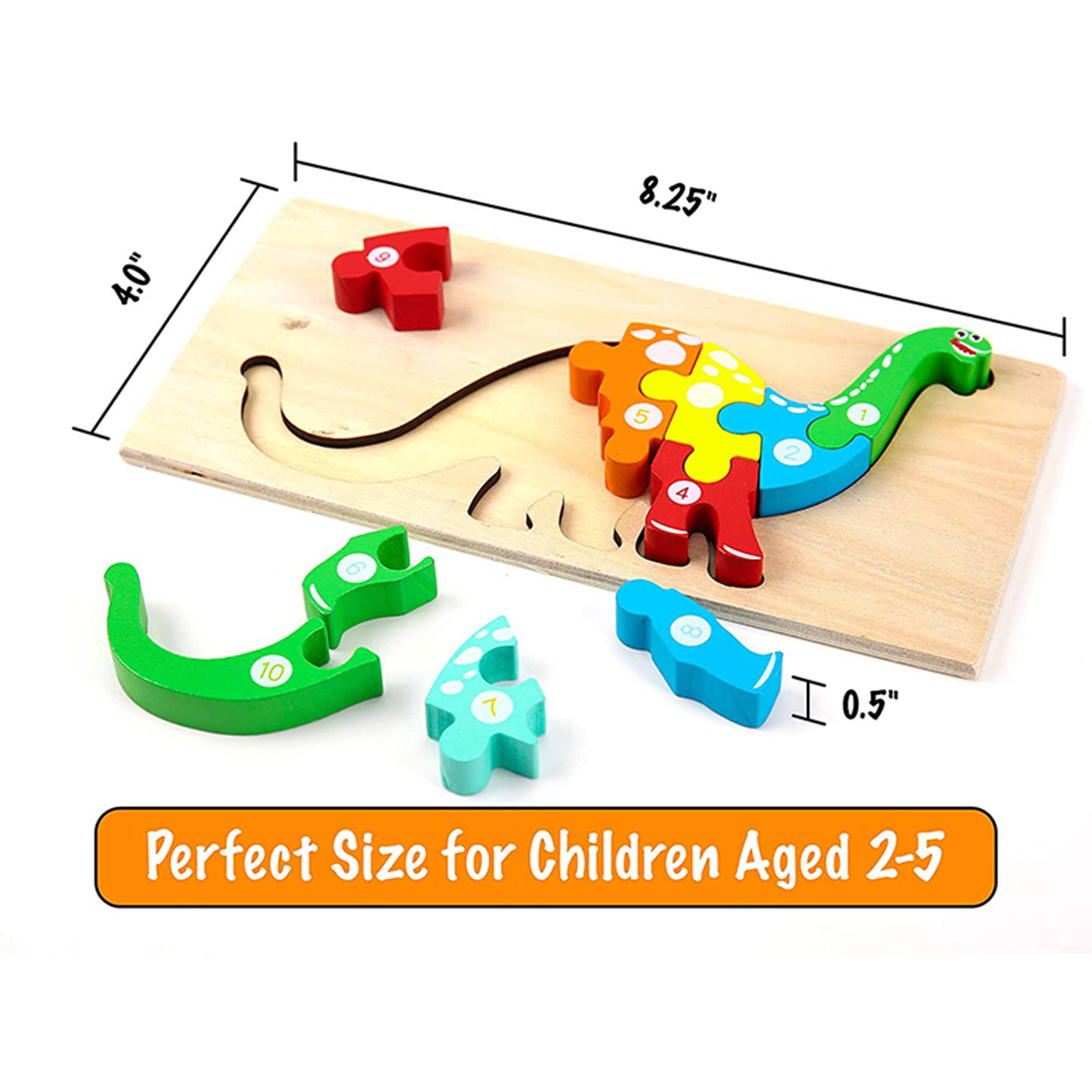 Montessori Easter Educational Wooden Puzzle Toy