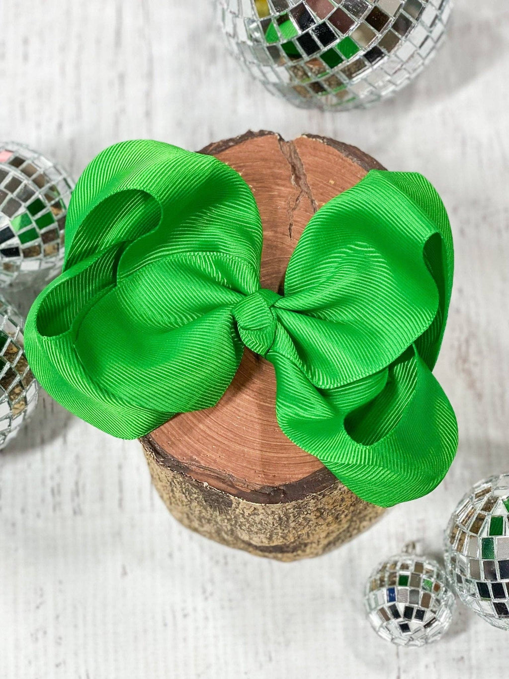 4.5" Classic Grosgrain Hair Bow | Alligator Clip, Satin Headband, or French Clip
