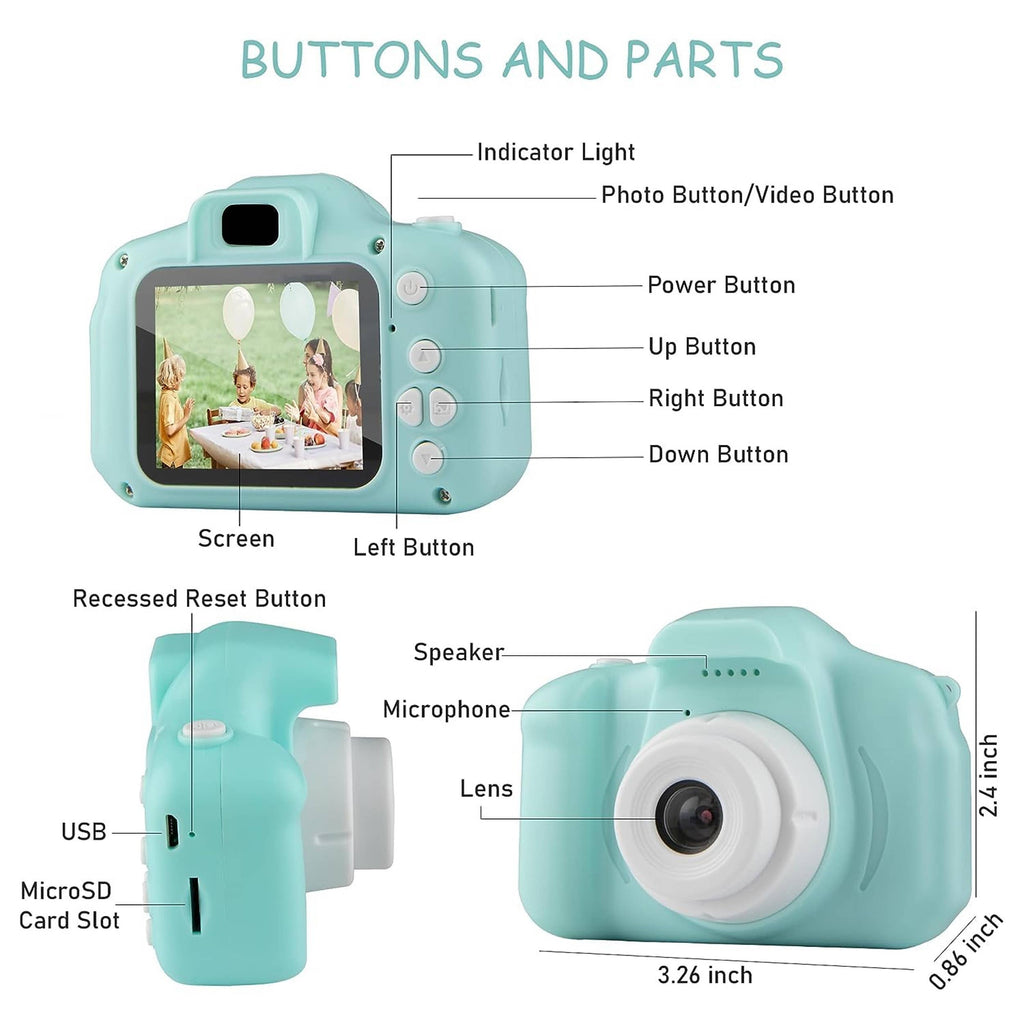 Digital Video Recorder Camera Fun Kids Toys- Assorted