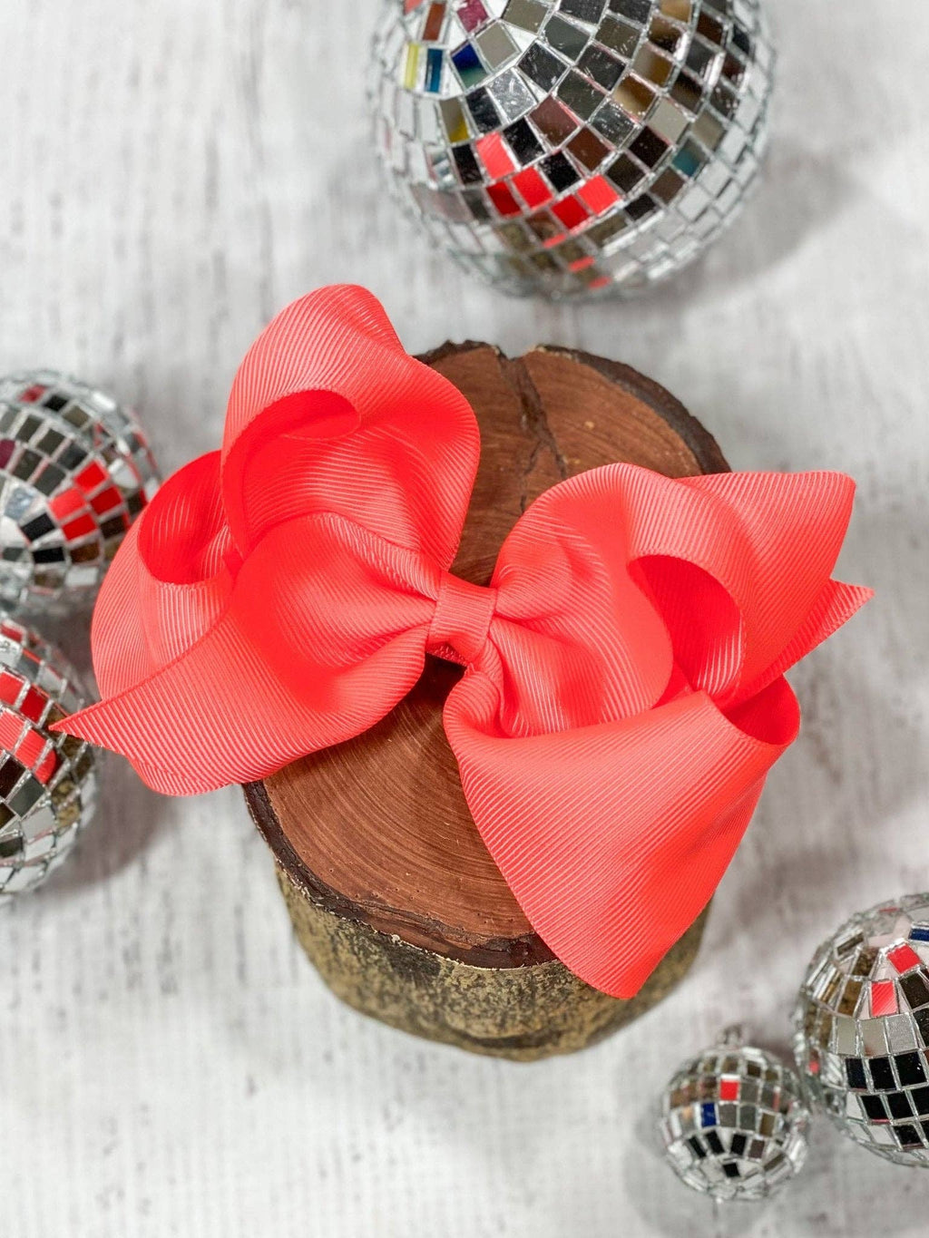 4.5" Classic Grosgrain Hair Bow | Alligator Clip, Satin Headband, or French Clip
