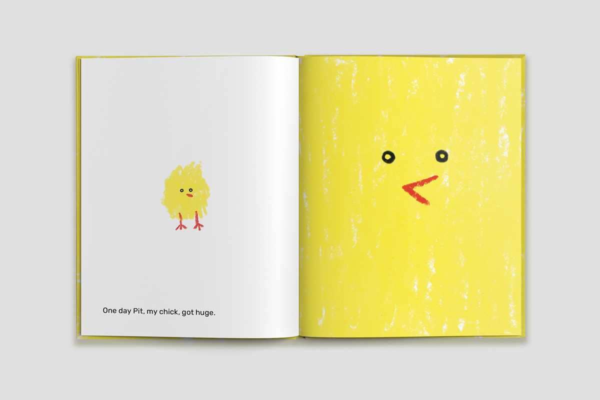 Pit the Giant Chick by Daniela Berti